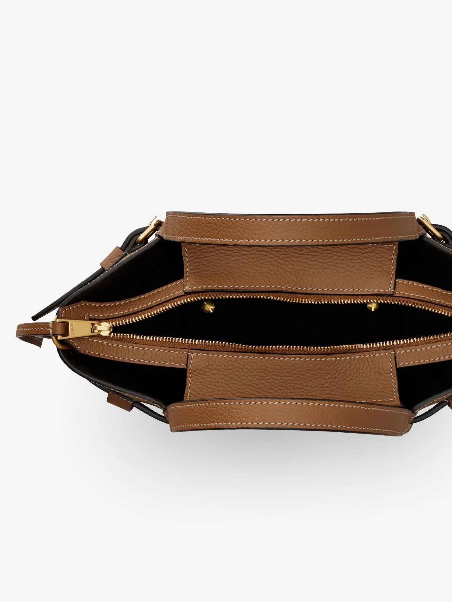 T Signature Leather Tote Bag.webp