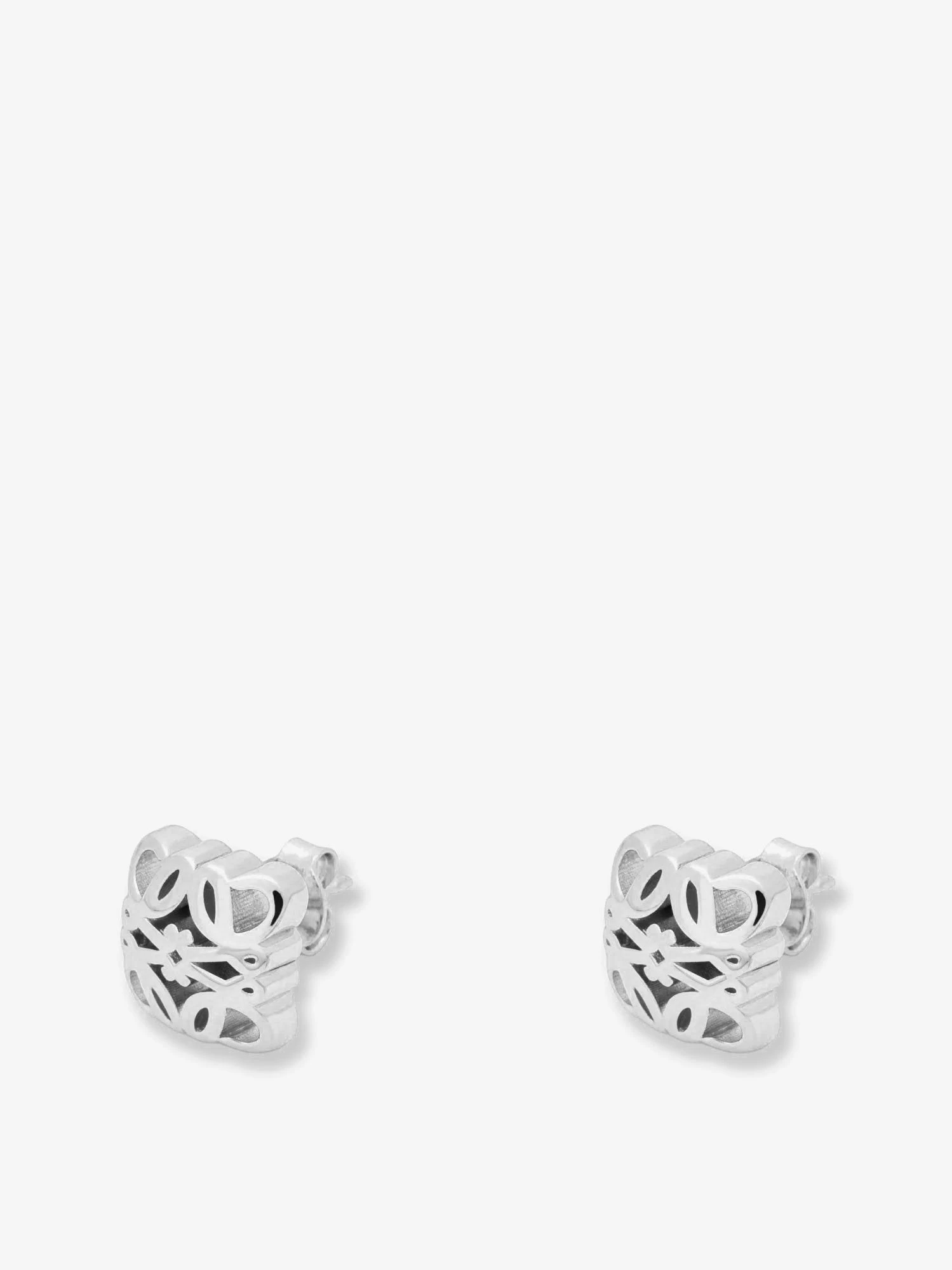 Anagram Bombé sterling silver earrings.webp