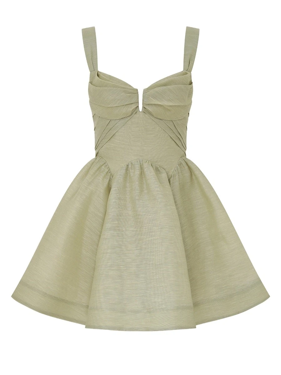 MINI "REBELLION DRAPE" DRESS.webp