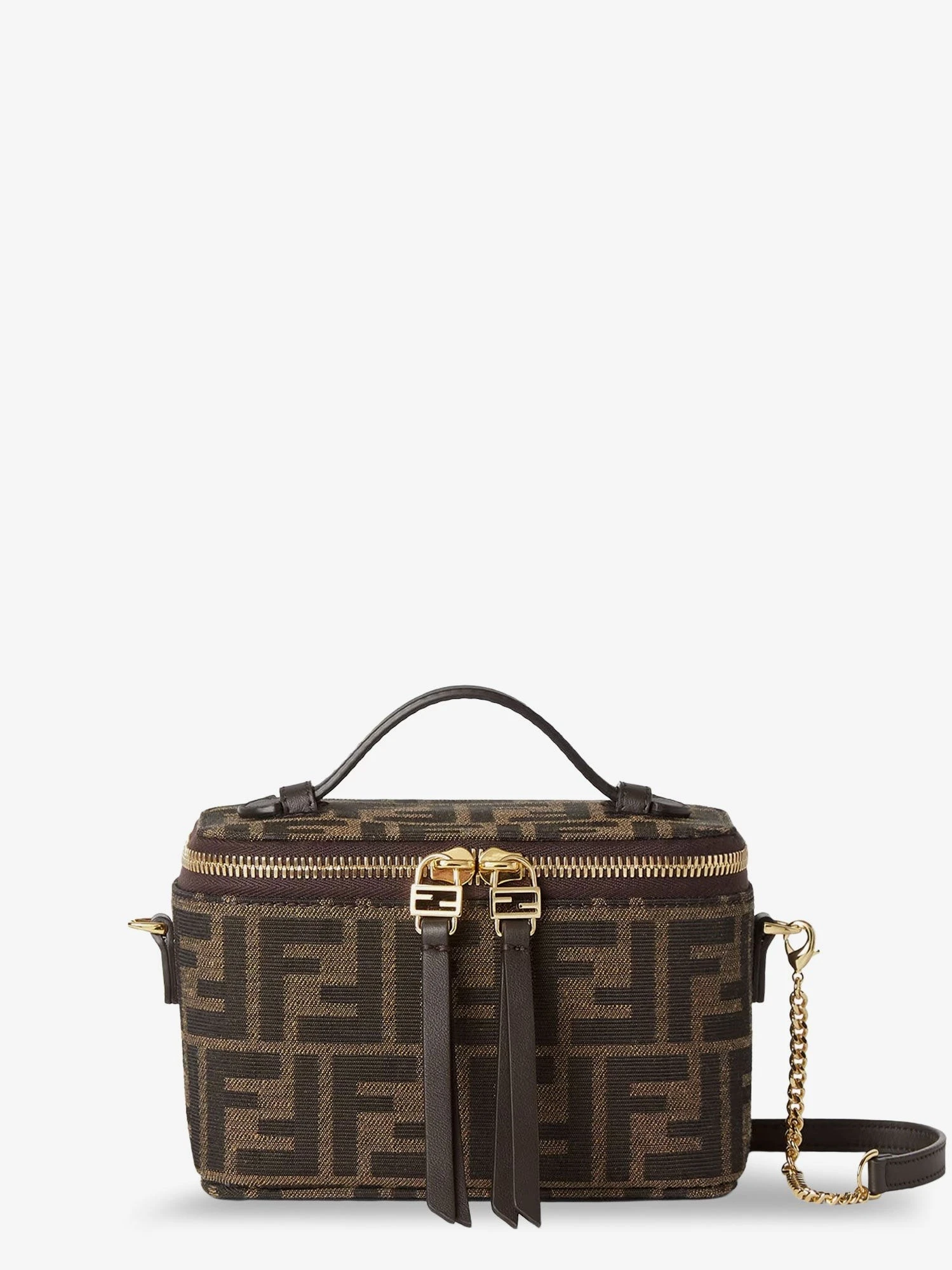 Vanity crossbody bag in FF jacquard fabric.webp
