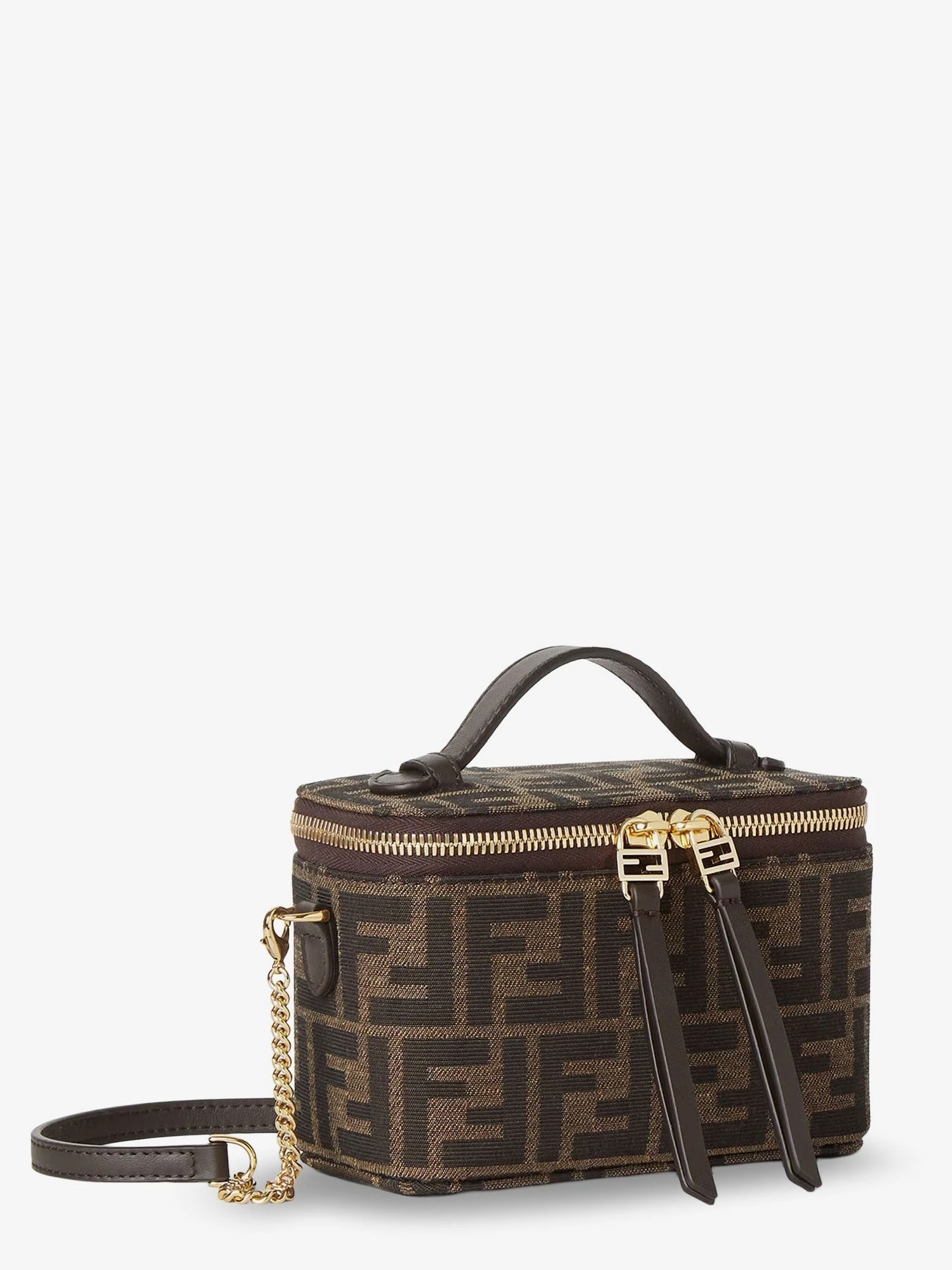 Vanity crossbody bag in FF jacquard fabric.webp