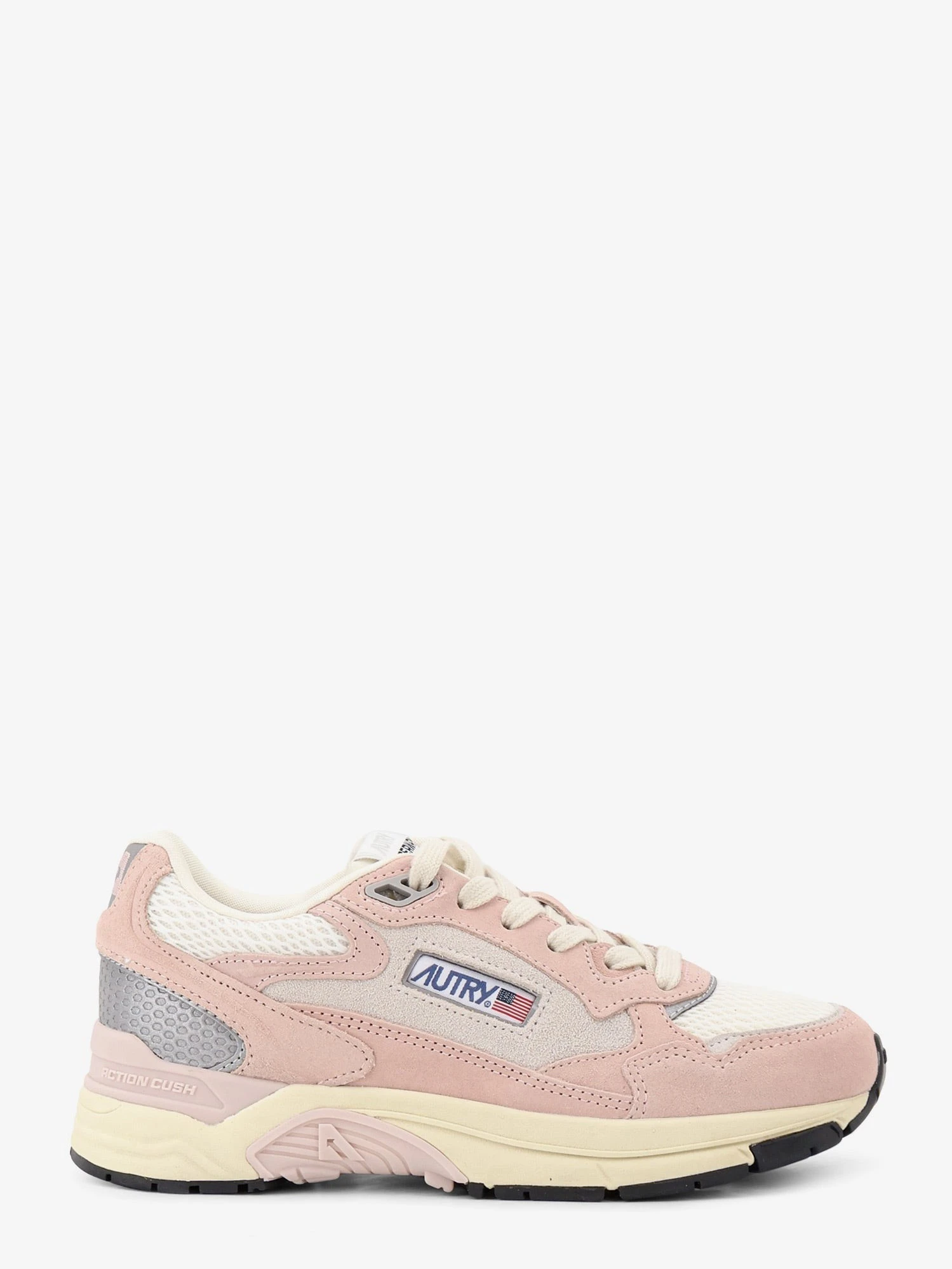 Hyperway Low mesh e suede sneakers.webp