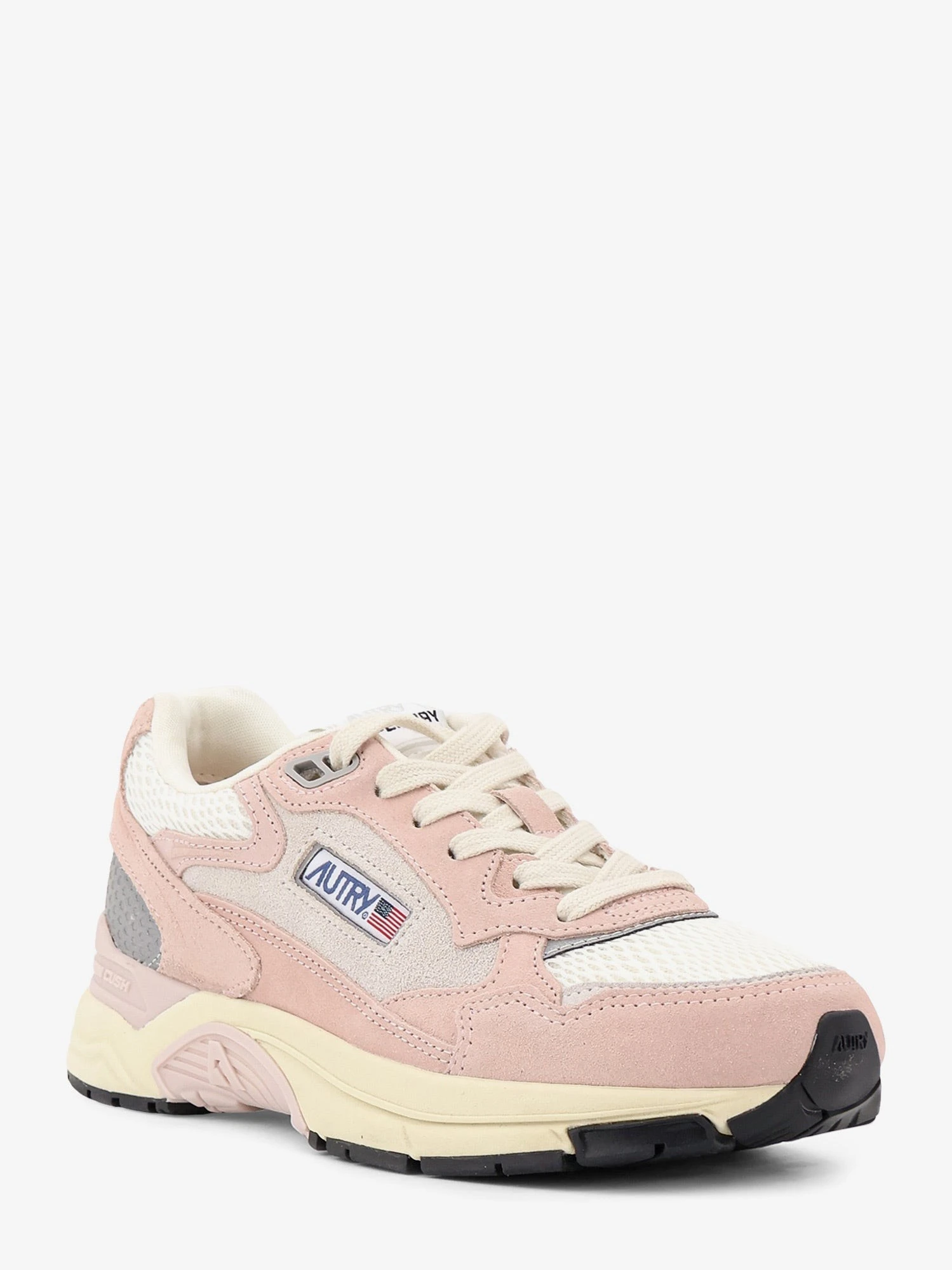 Hyperway Low mesh e suede sneakers.webp