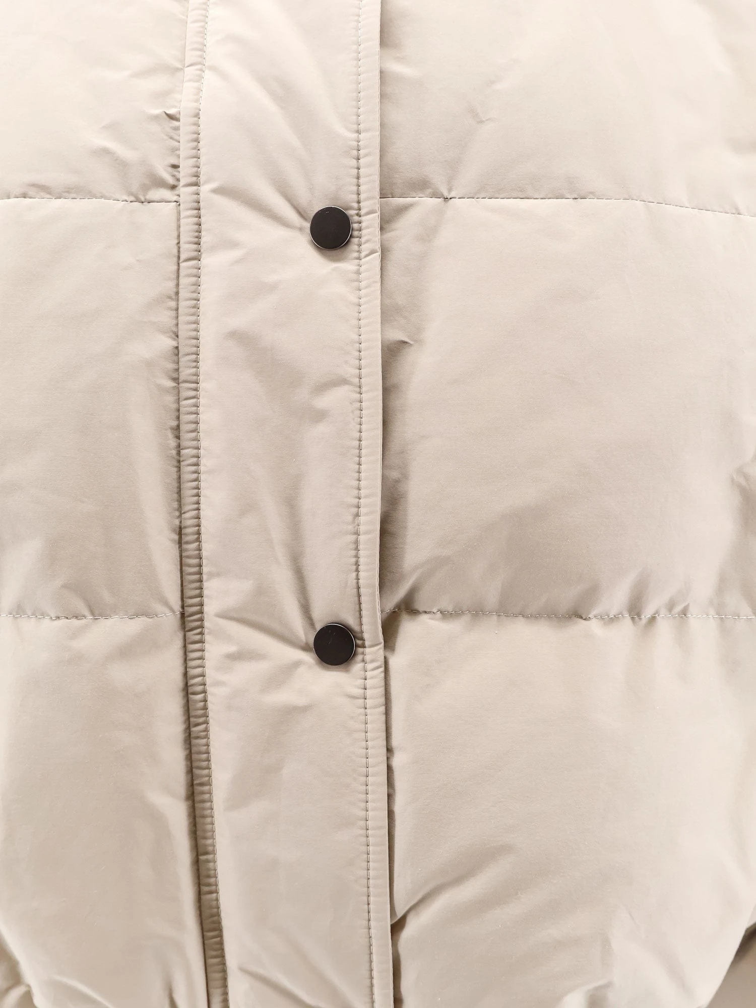 Down jacket with shearling collar.webp