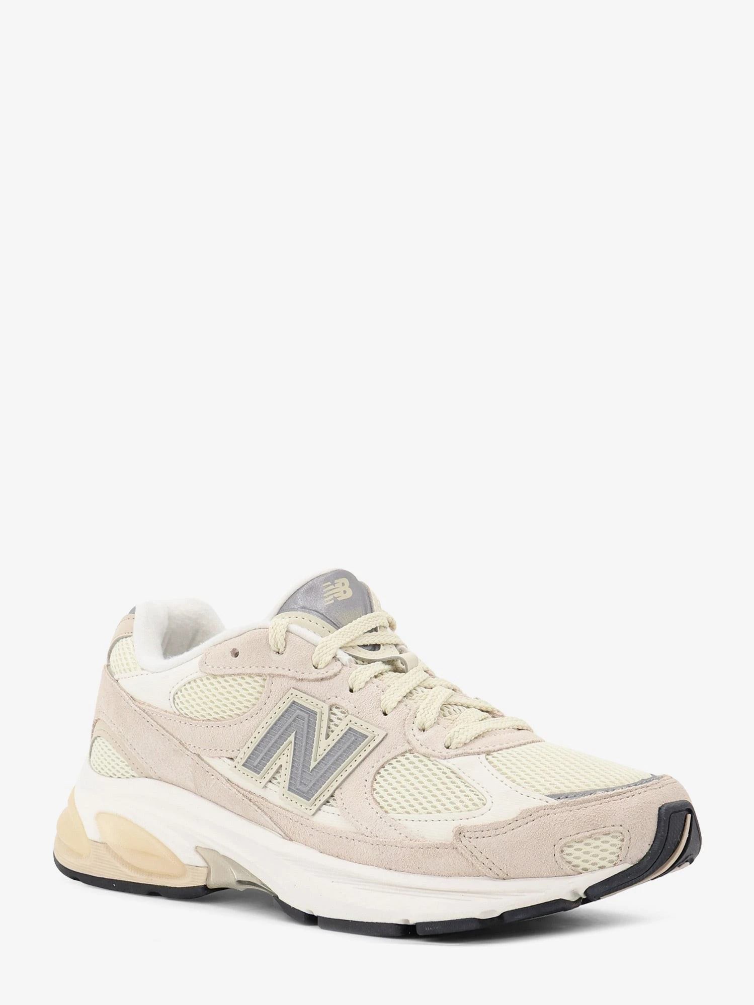 U2010 mesh and suede sneakers with side logo.webp