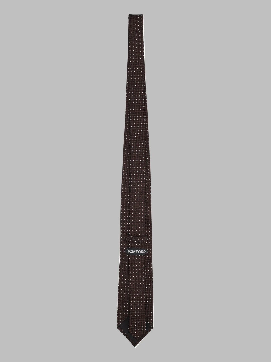 CRAVATTA IN JACQUARD DI SETA 8 CM