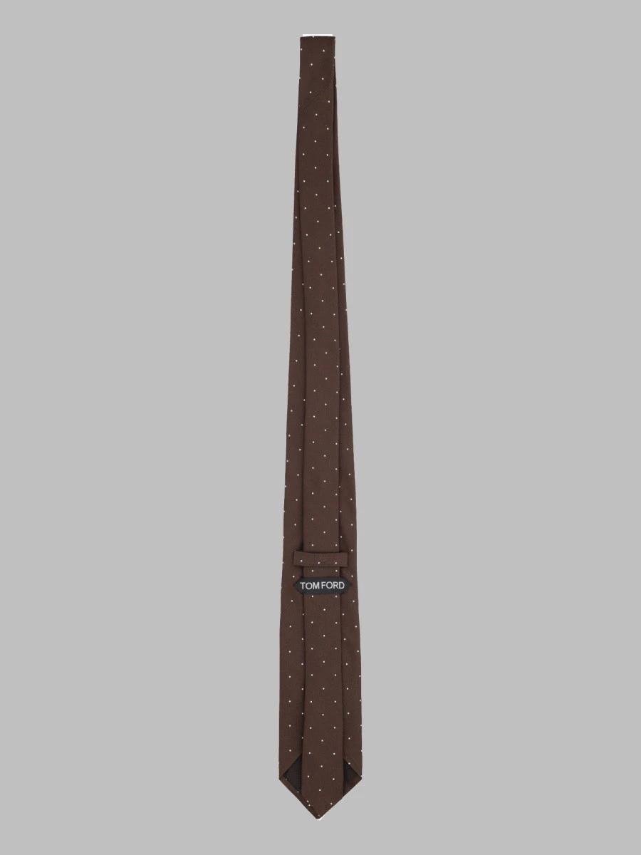 CRAVATTA IN JACQUARD DI SETA 8 CM