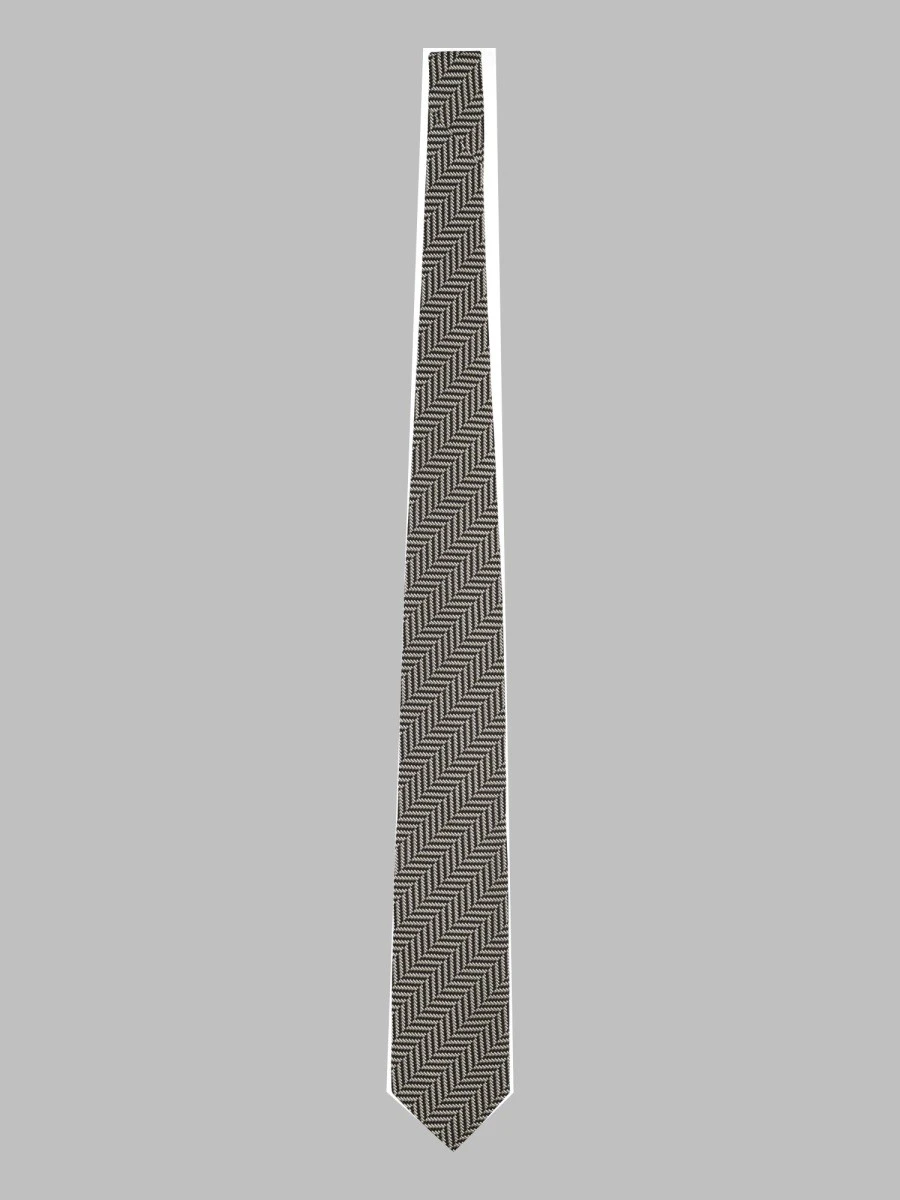 CRAVATTA IN JACQUARD DI SETA 8 CM