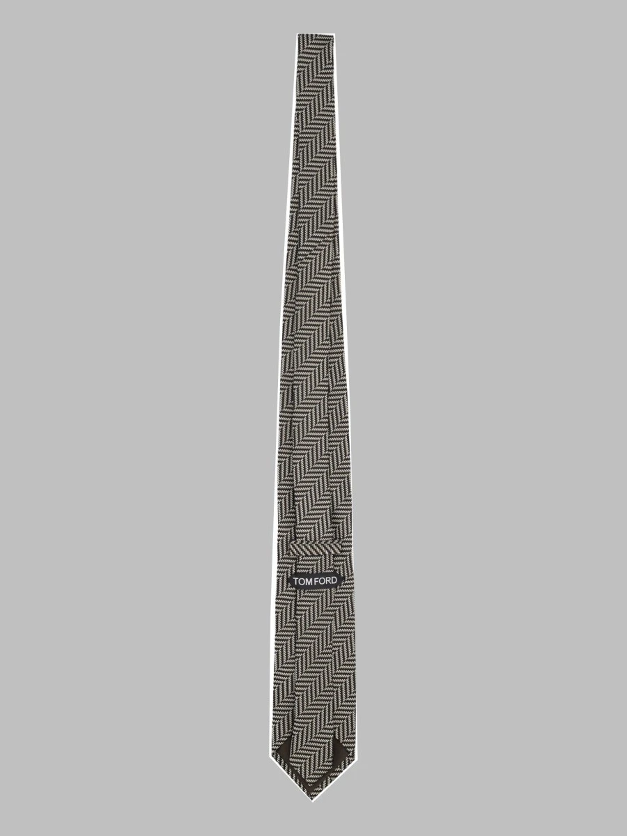 CRAVATTA IN JACQUARD DI SETA 8 CM
