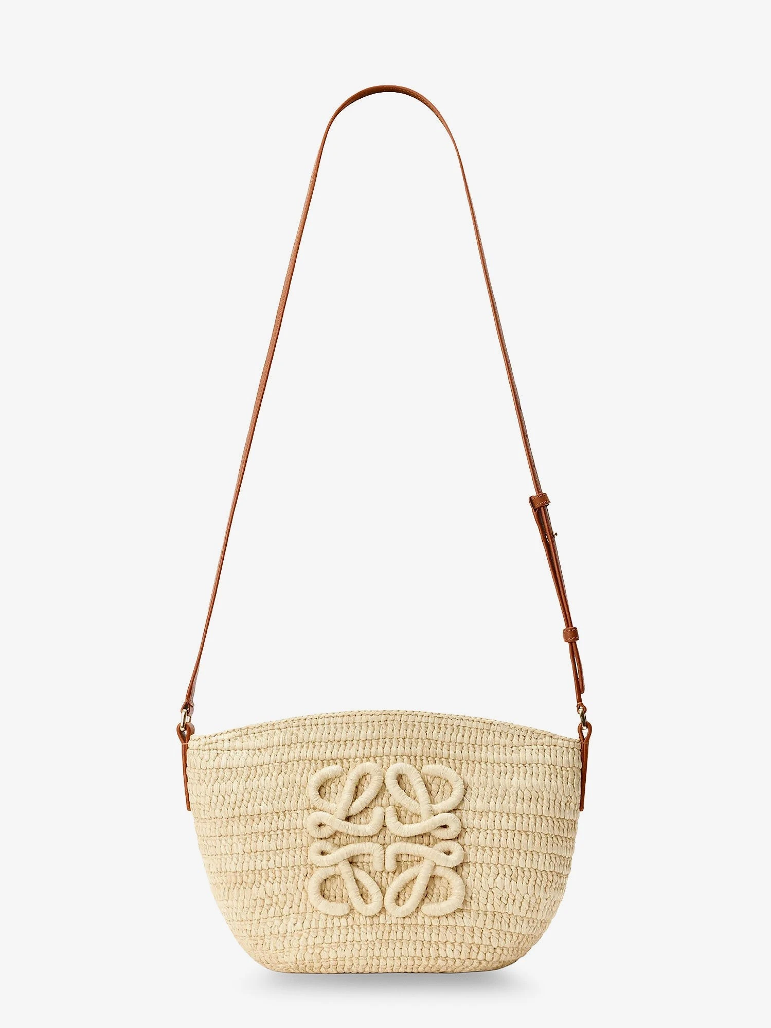 Paula's Ibiza -Eclipse raffia and leather crossbody bag.webp