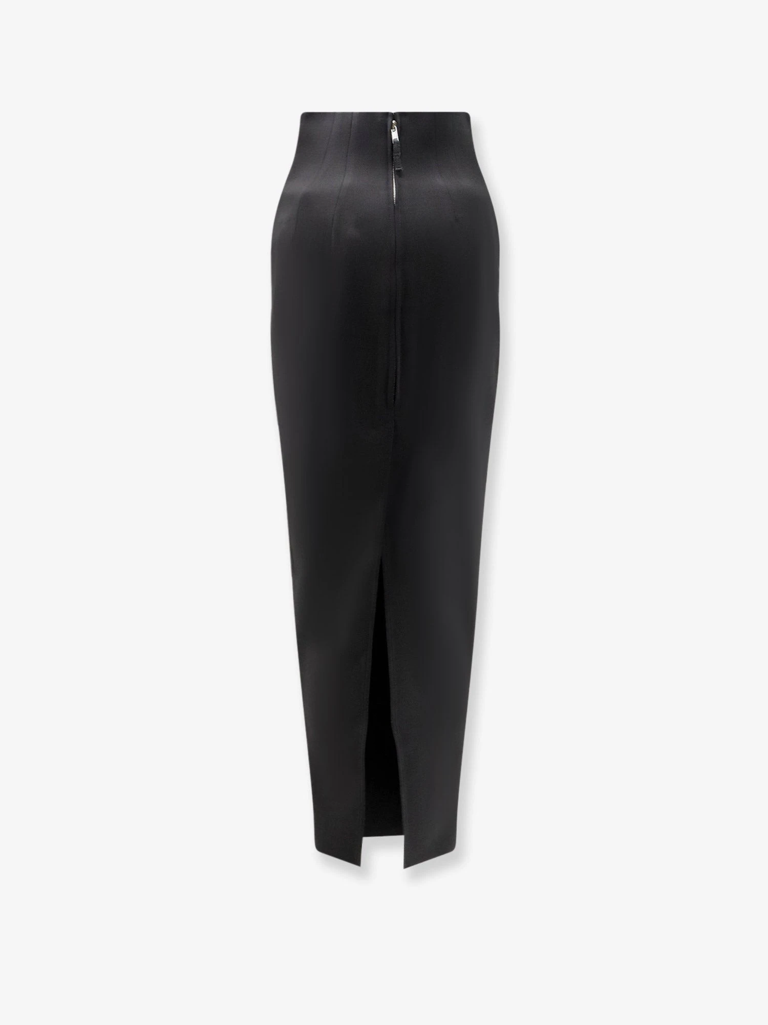 Dirt Pillar Long Stretch Wool Blend skirt.webp