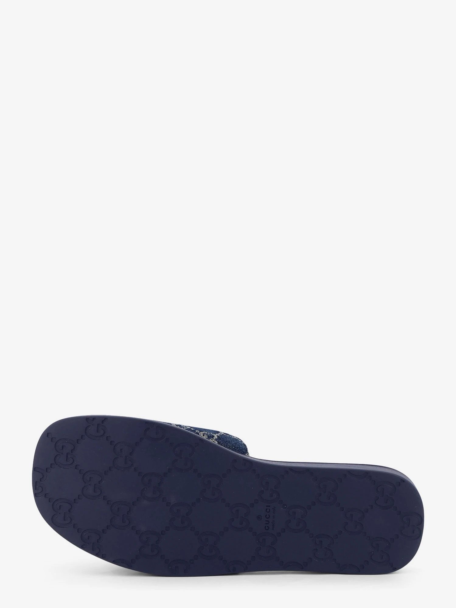 Denim sandals with GG motif.webp