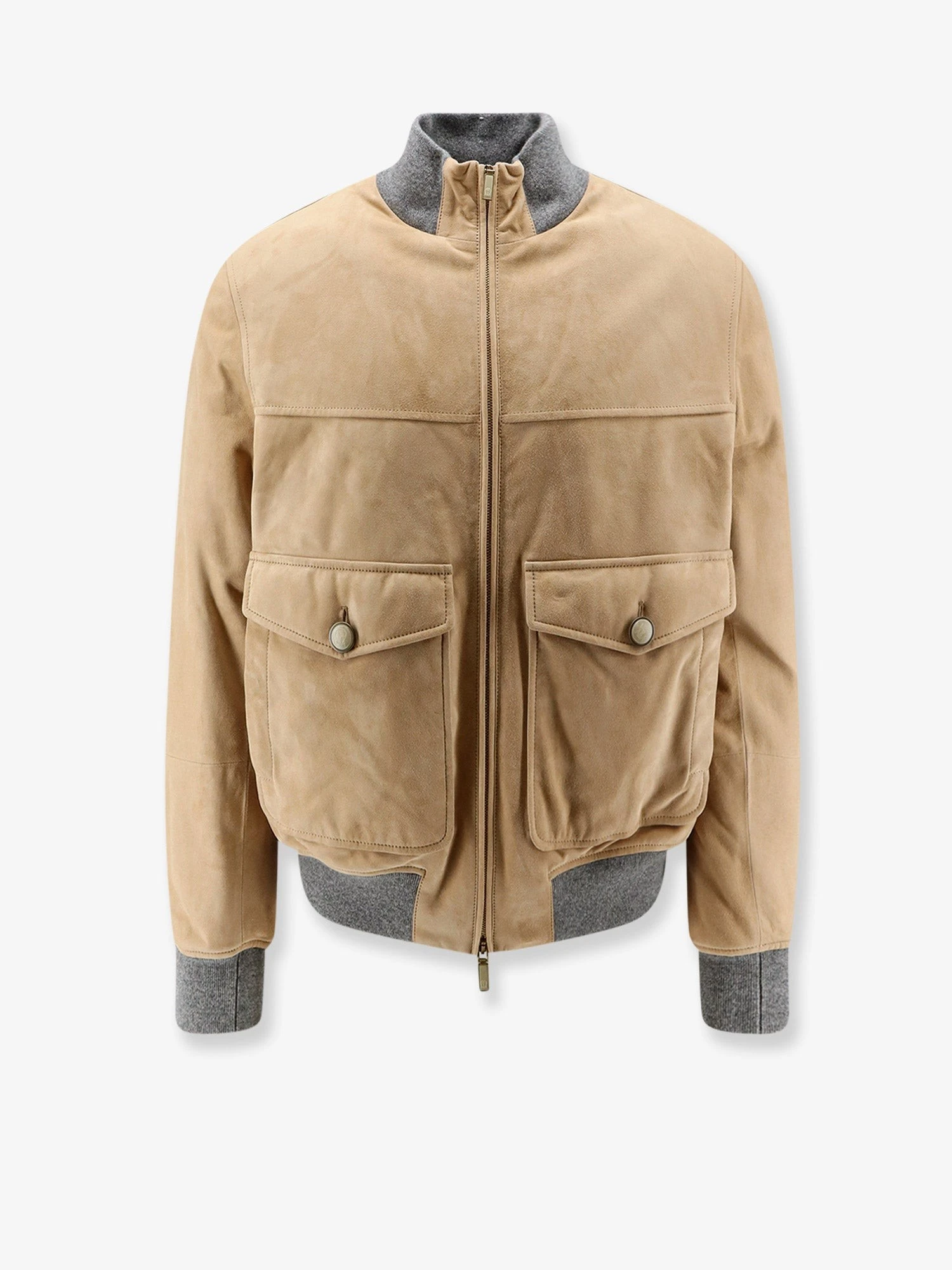 Padded suede jacket.webp