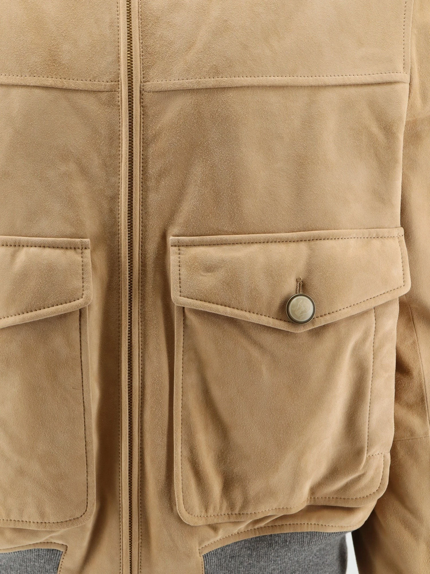 Padded suede jacket.webp