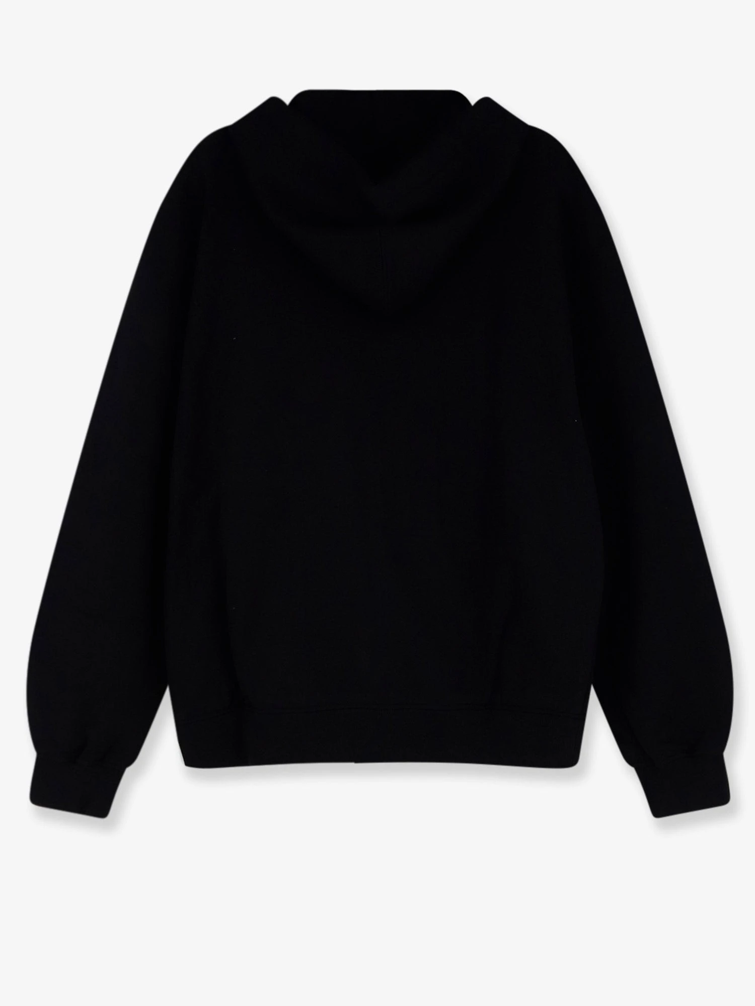 Cotton sweatshirt with metal logo patch.webp