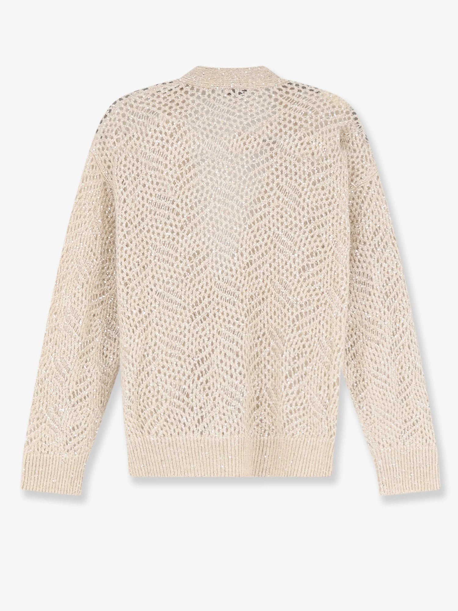 Mohair blend cardigan with iconic Dazzling motif