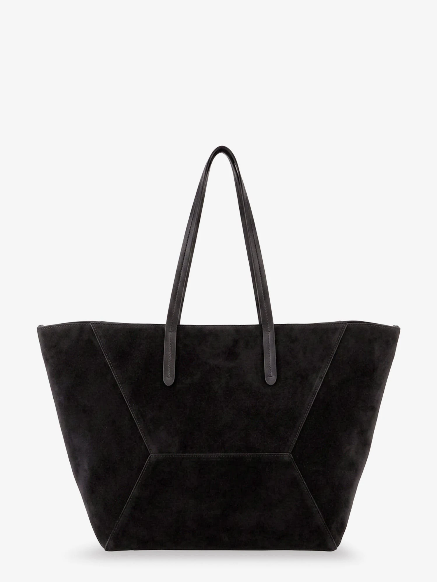 BC Duo suede shoulder bag with engraved logo.webp