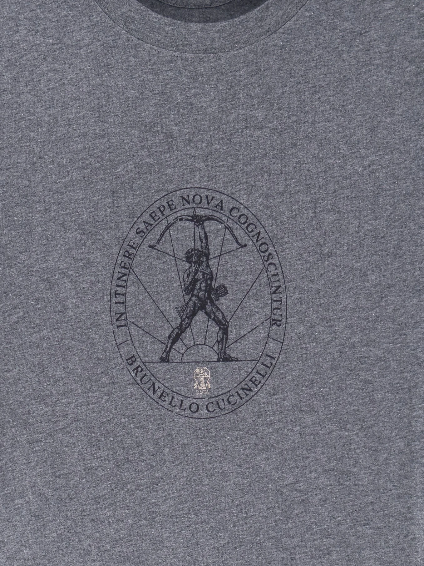 Cotton T-shirt with front print.webp