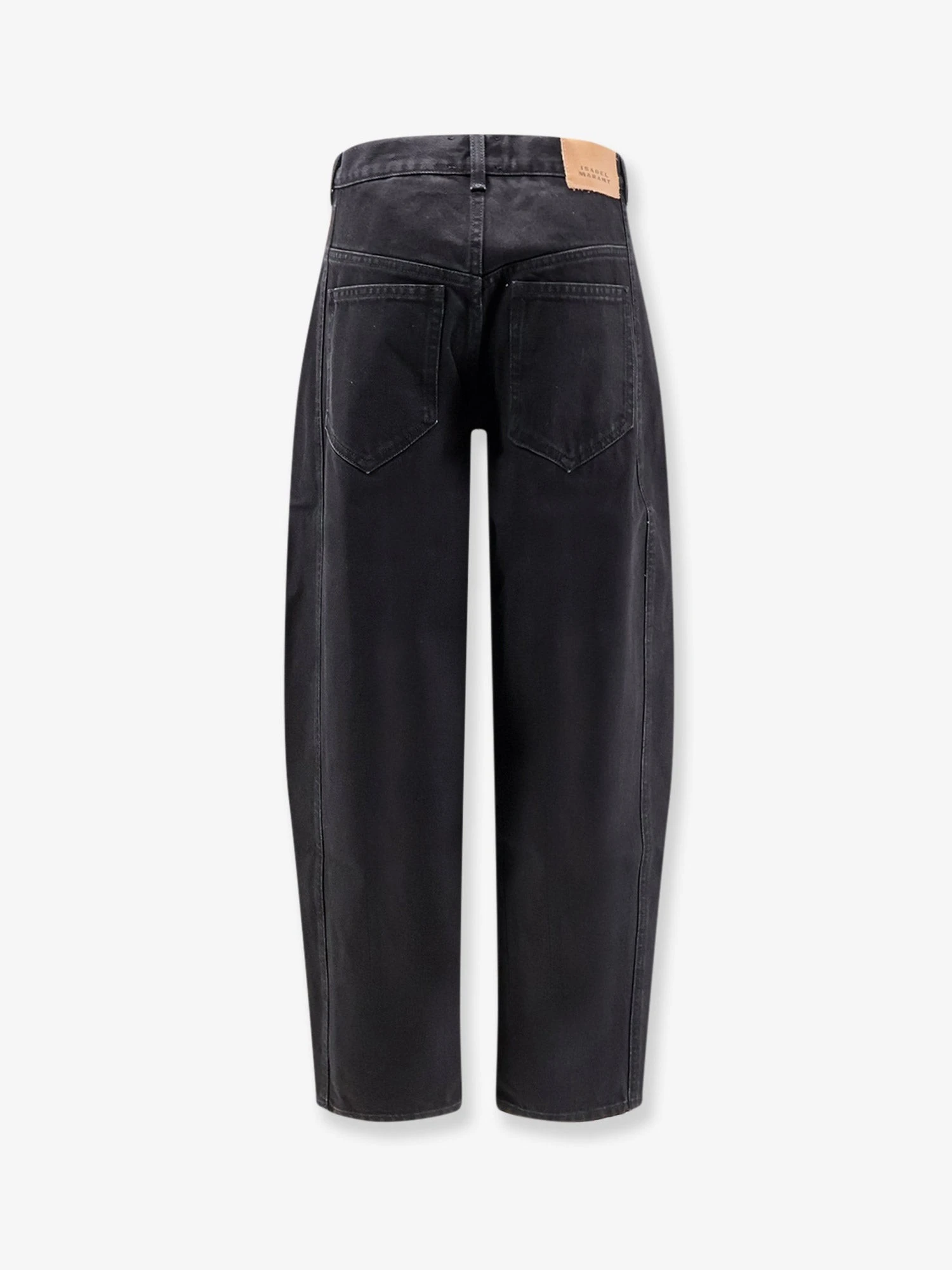 Oriane black denim trousers.webp