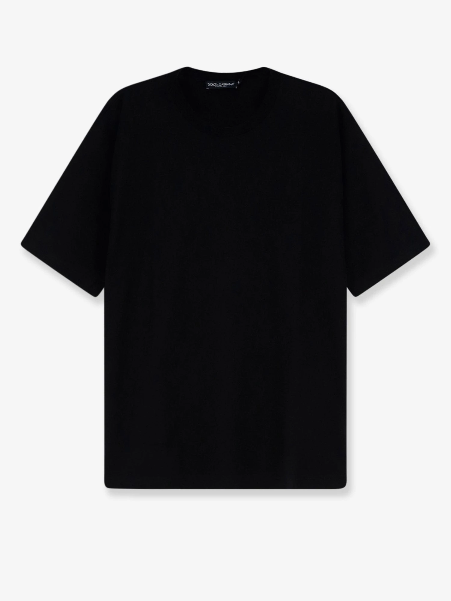 Cotton T-shirt with embossed DG logo.webp