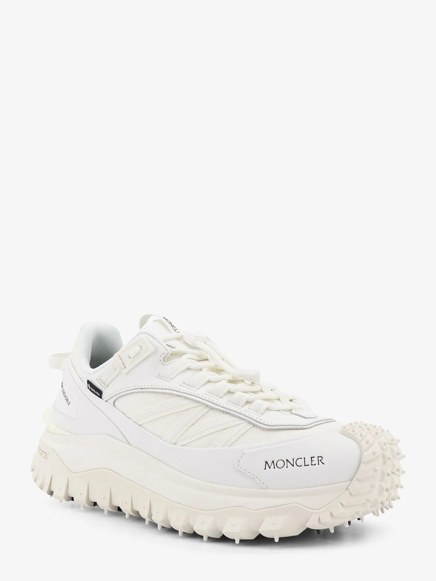Trailgrip GTX nylon and leather sneakers with Goretex inserts.webp