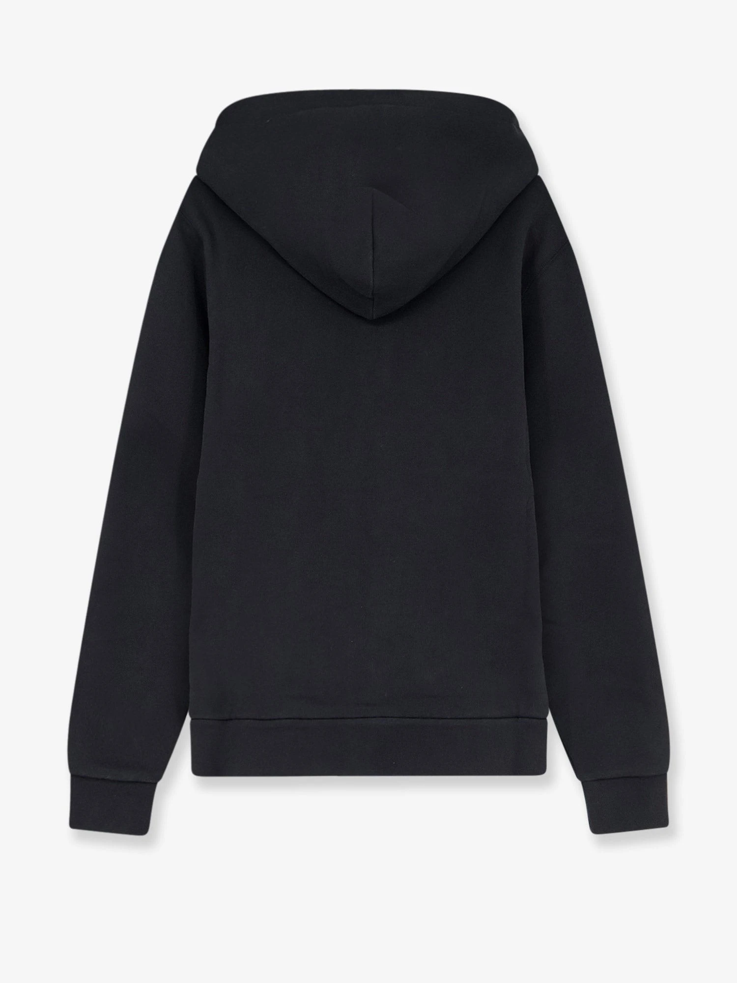 Cotton sweatshirt with logo patch.webp