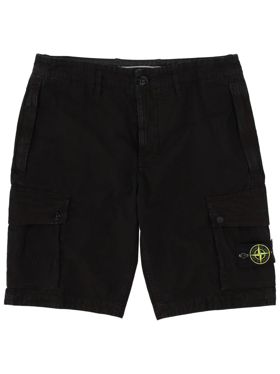 CARGO SHORTS WITH LOGO PATCH.webp