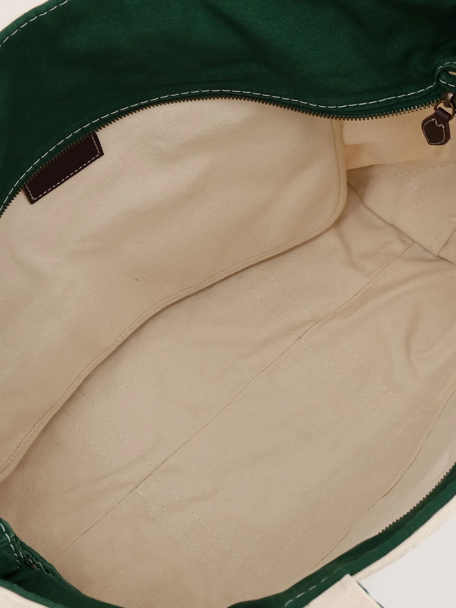 Denim shoulder bag with embroidered logo on the front