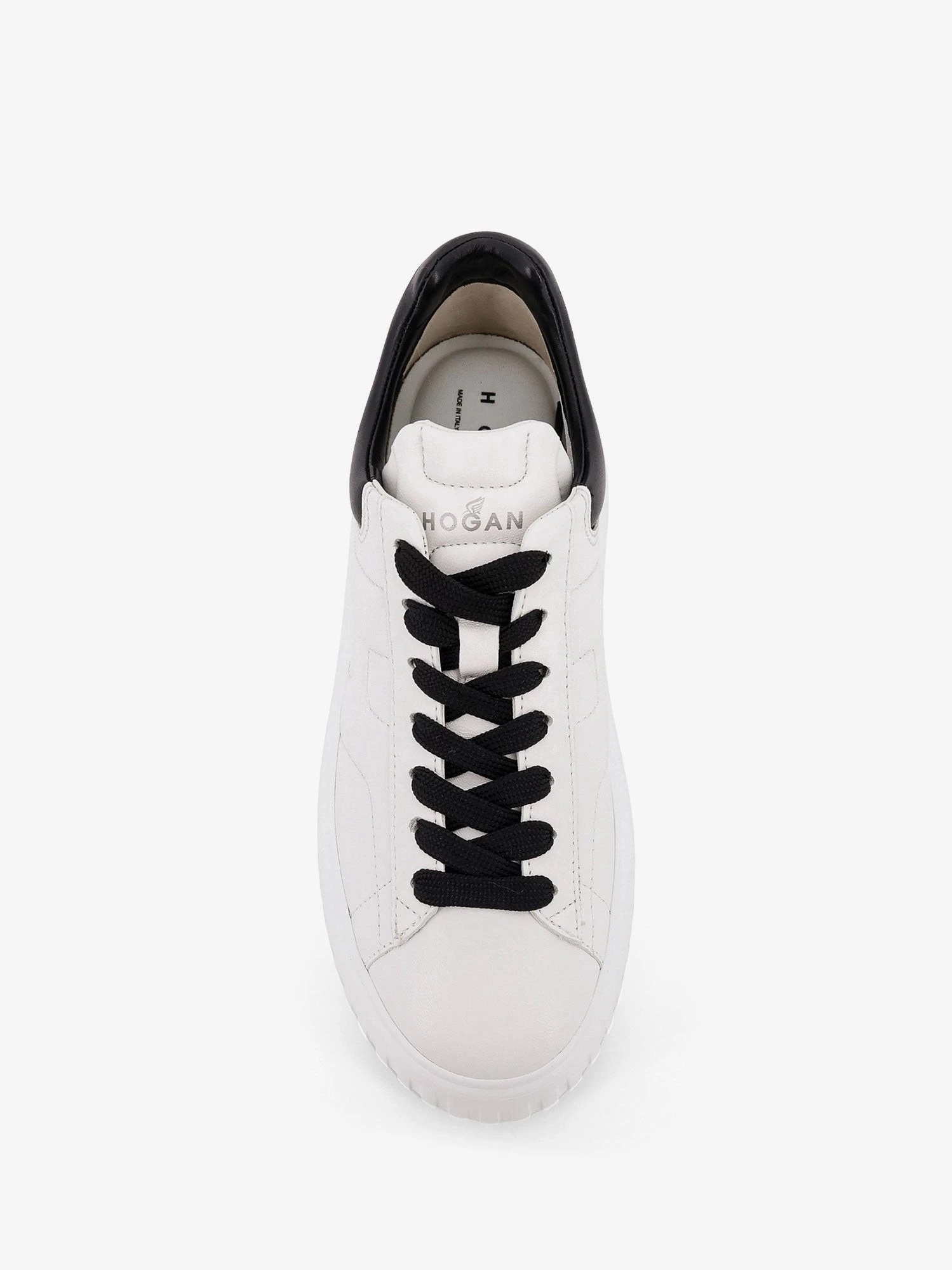 Low-top leather H-stripes sneakers.webp