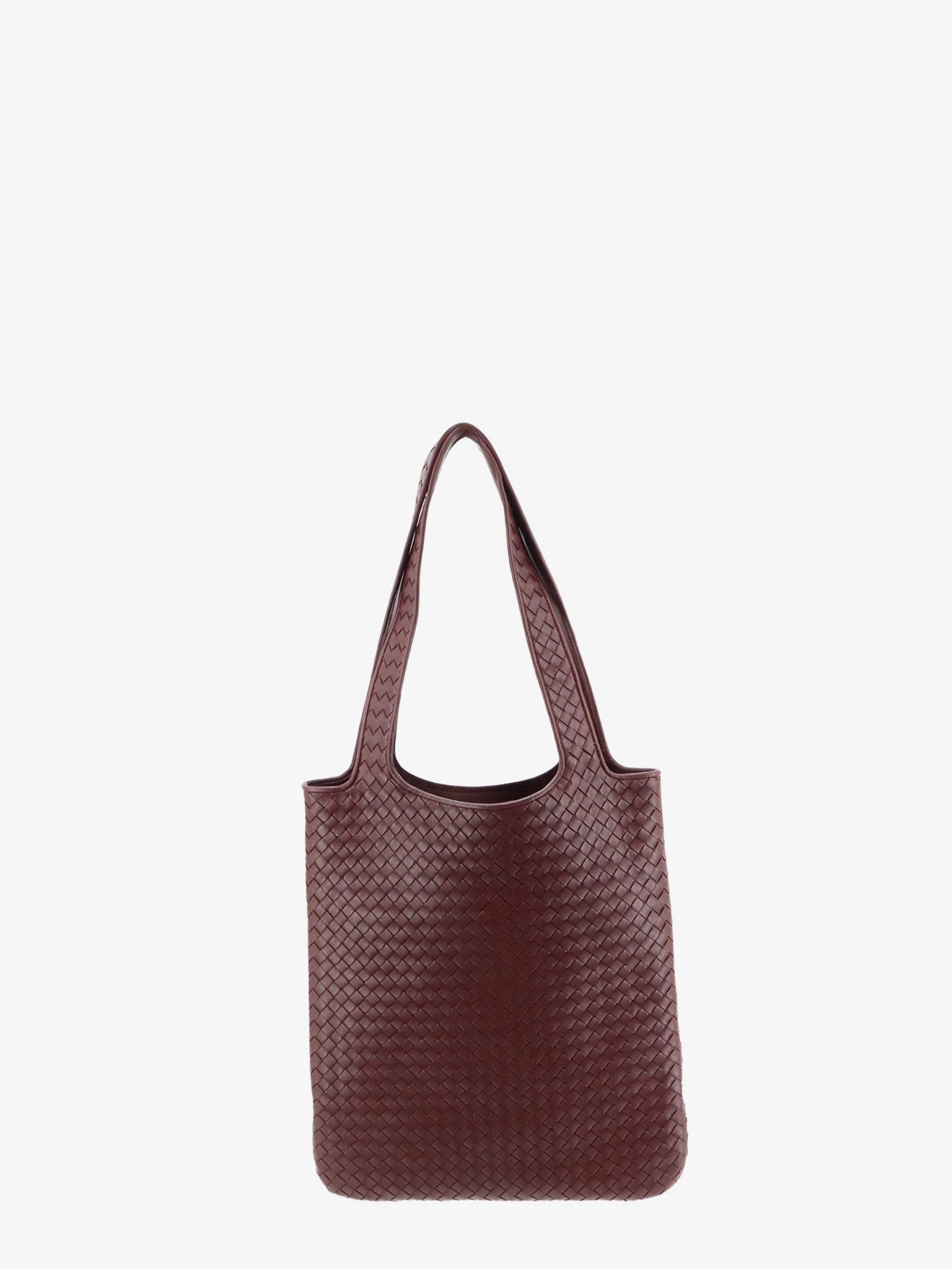 Veneto leather shoulder bag with Intrecciato motif