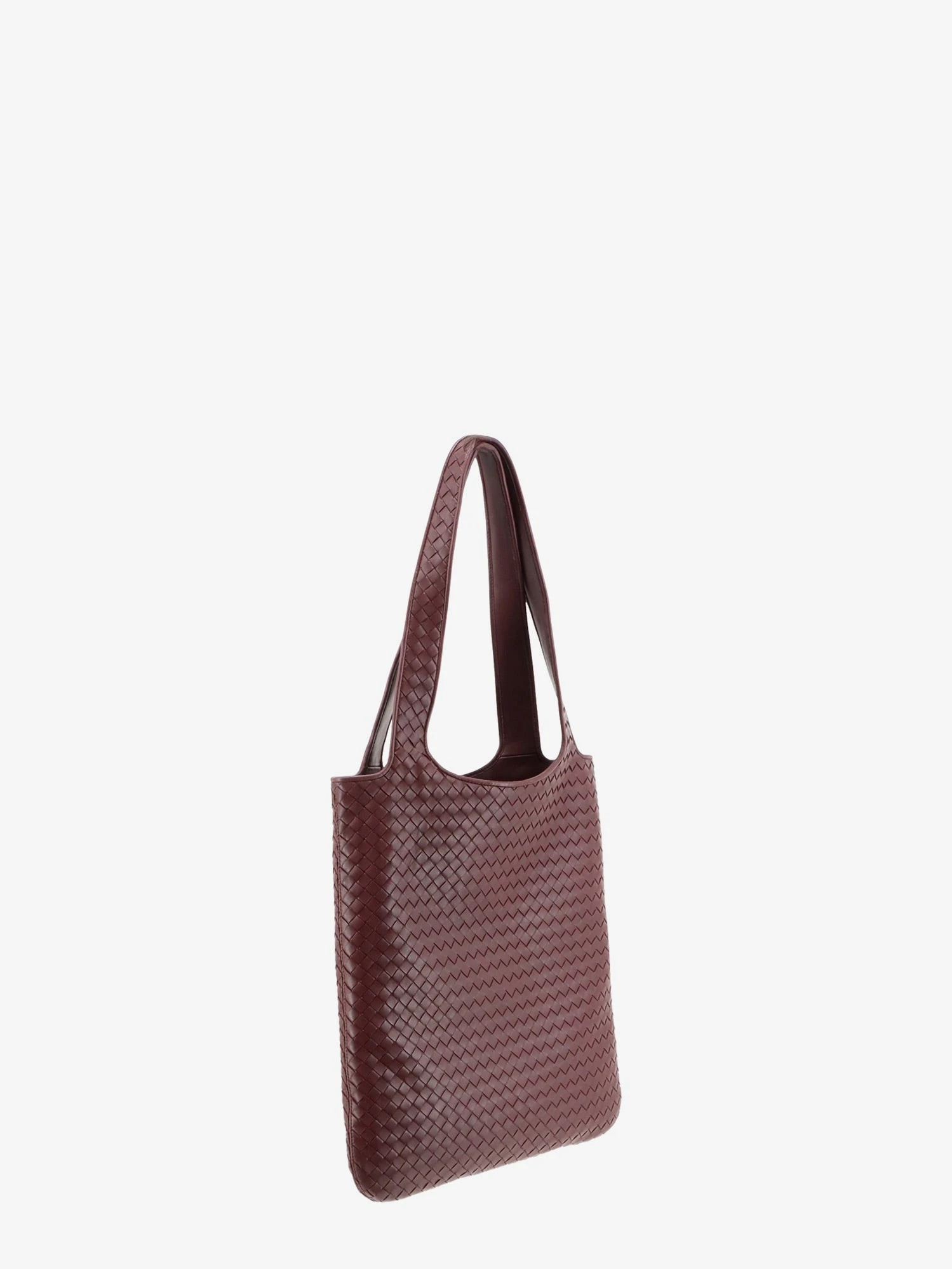 Veneto leather shoulder bag with Intrecciato motif