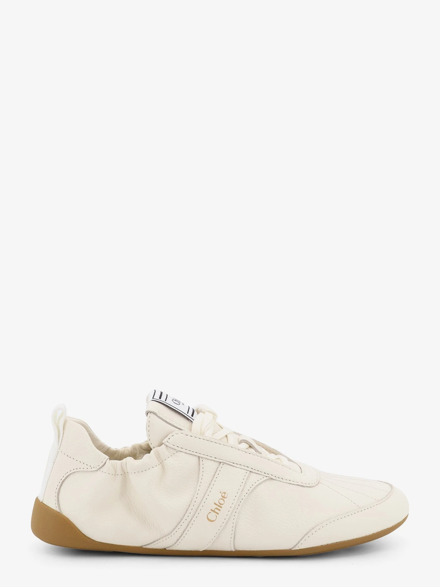 Kick leather sneakers with side logo.webp