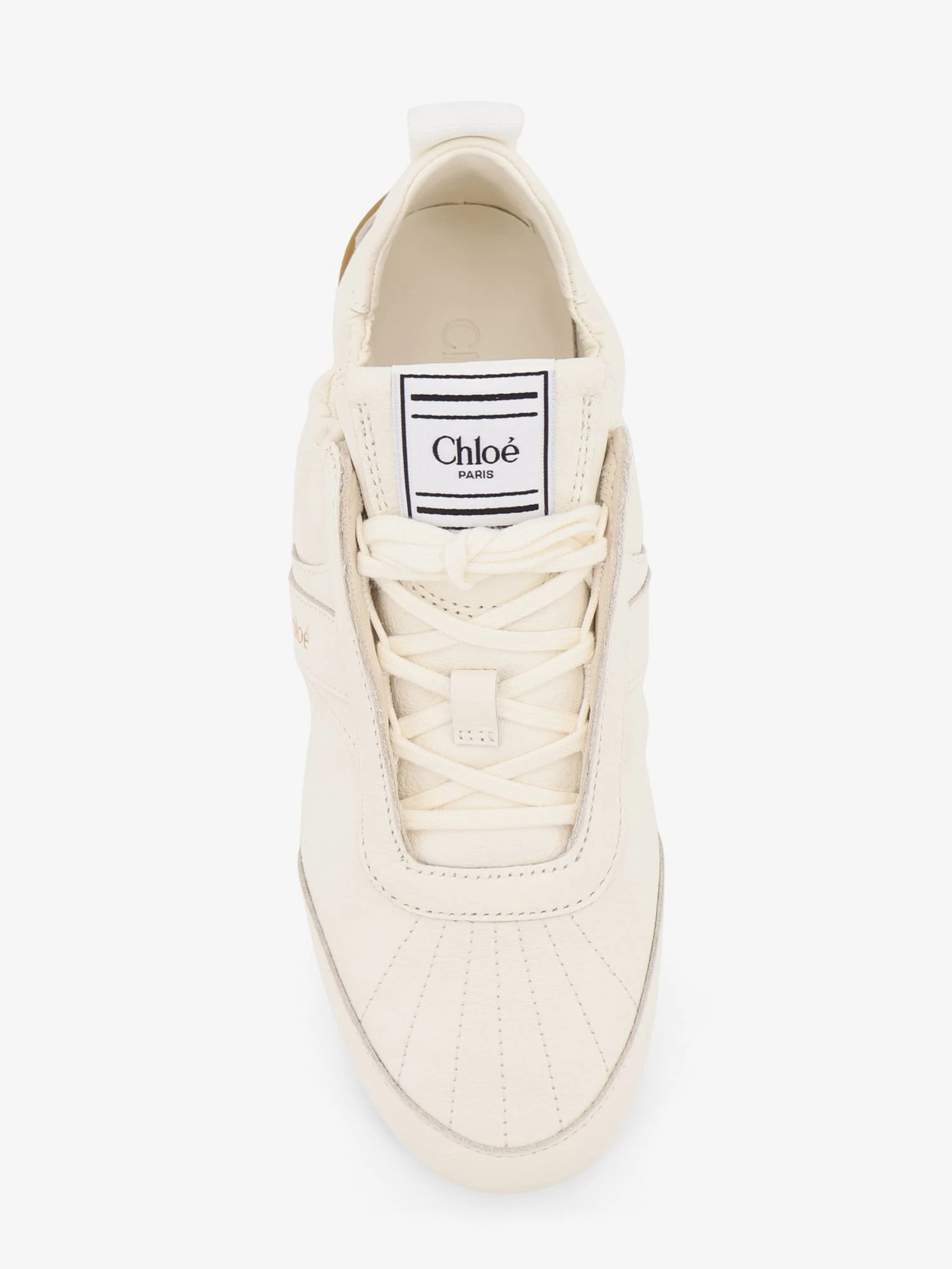Kick leather sneakers with side logo.webp