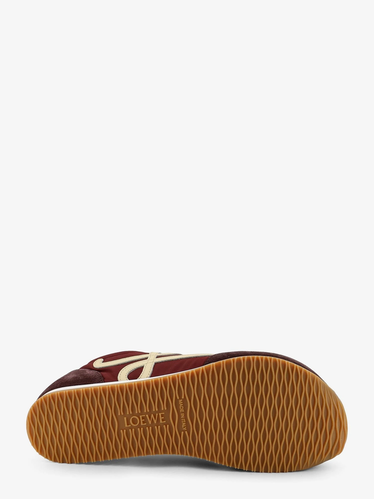 Ballet Runner 2.0 nylon and suede sneakers with side logo.webp