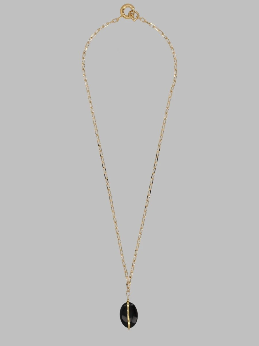 COLLANA CON PENDENTE IN PIETRA
