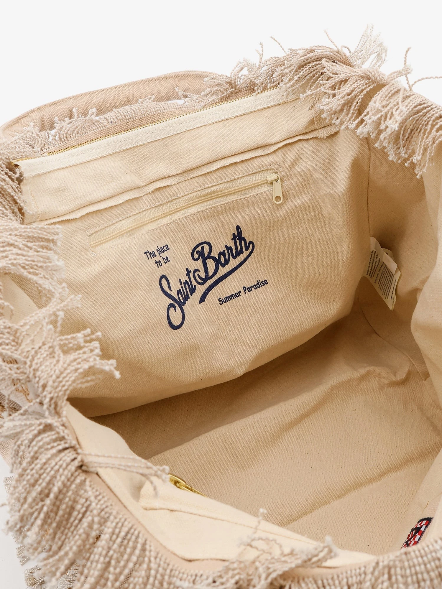 Vanity cotton handbag with all-over embroidery.webp