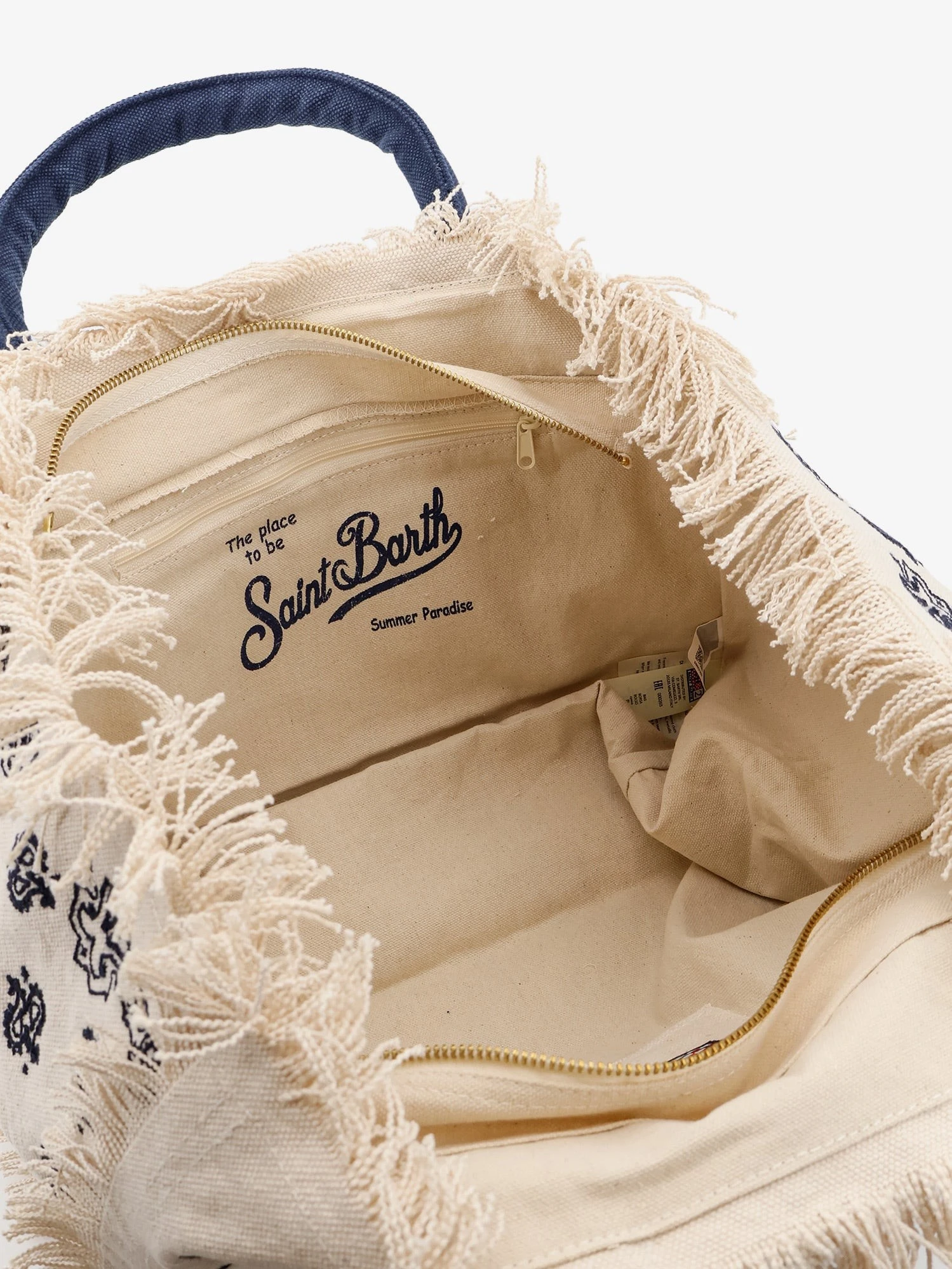 Vanity cotton handbag with all-over embroidery.webp