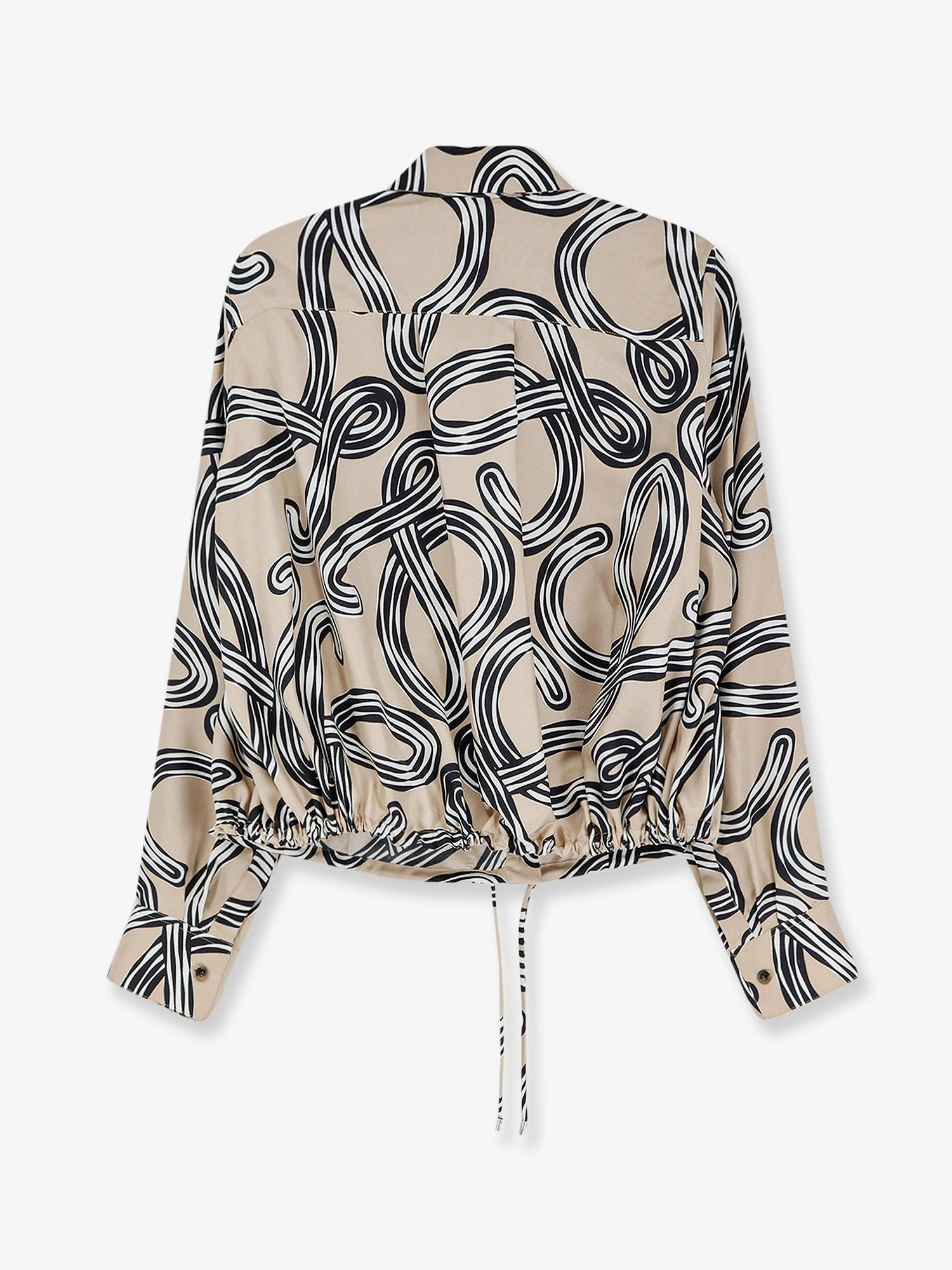 Paula's Ibiza - Printed silk shirt.webp