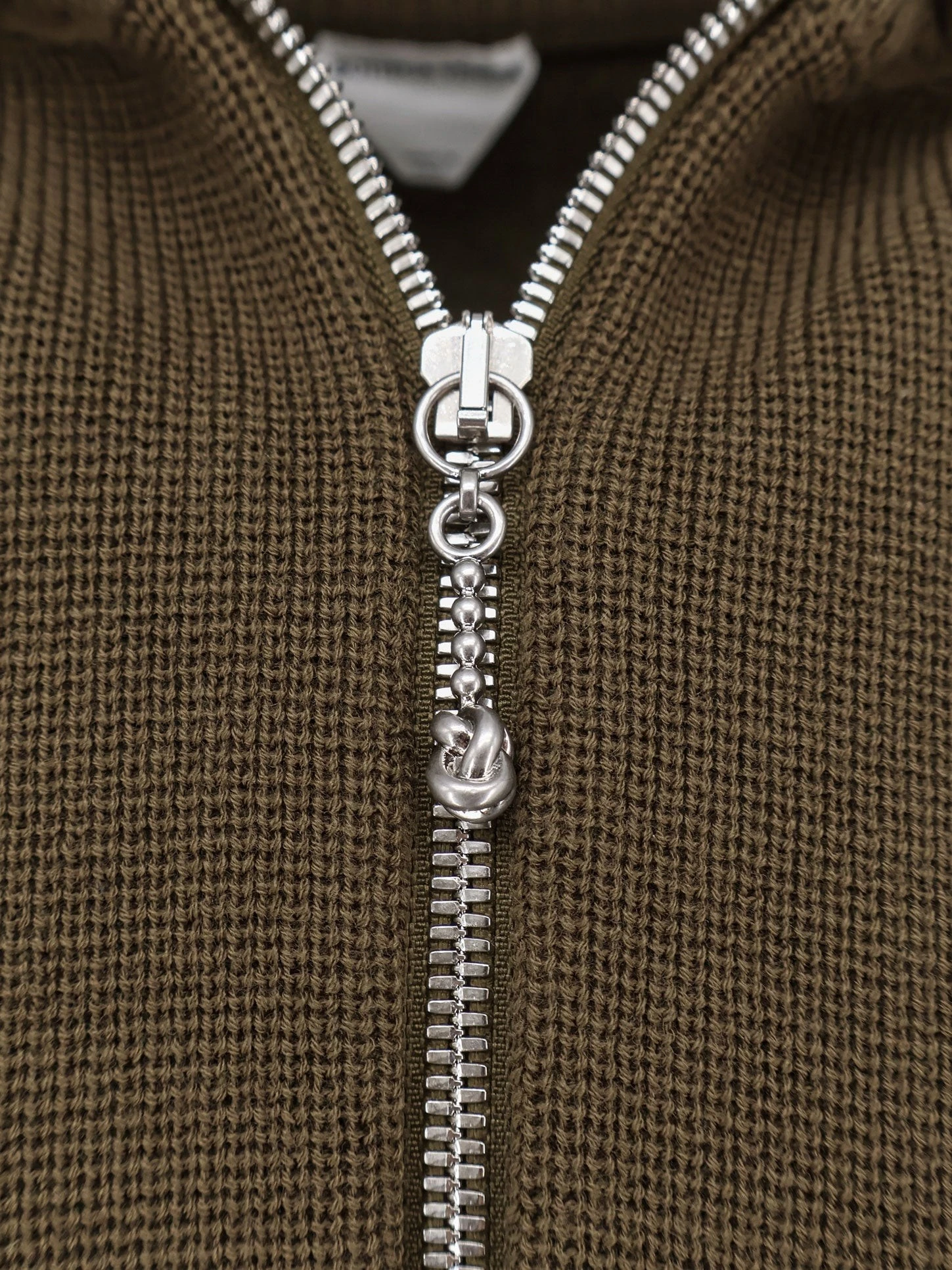 Wool and cotton cardigan