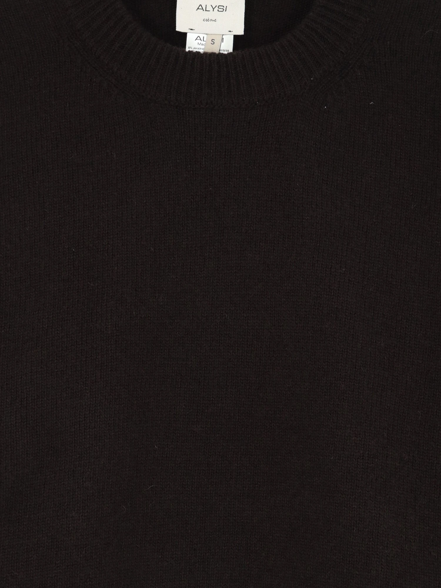 Merino wool and cashmere blend sweater