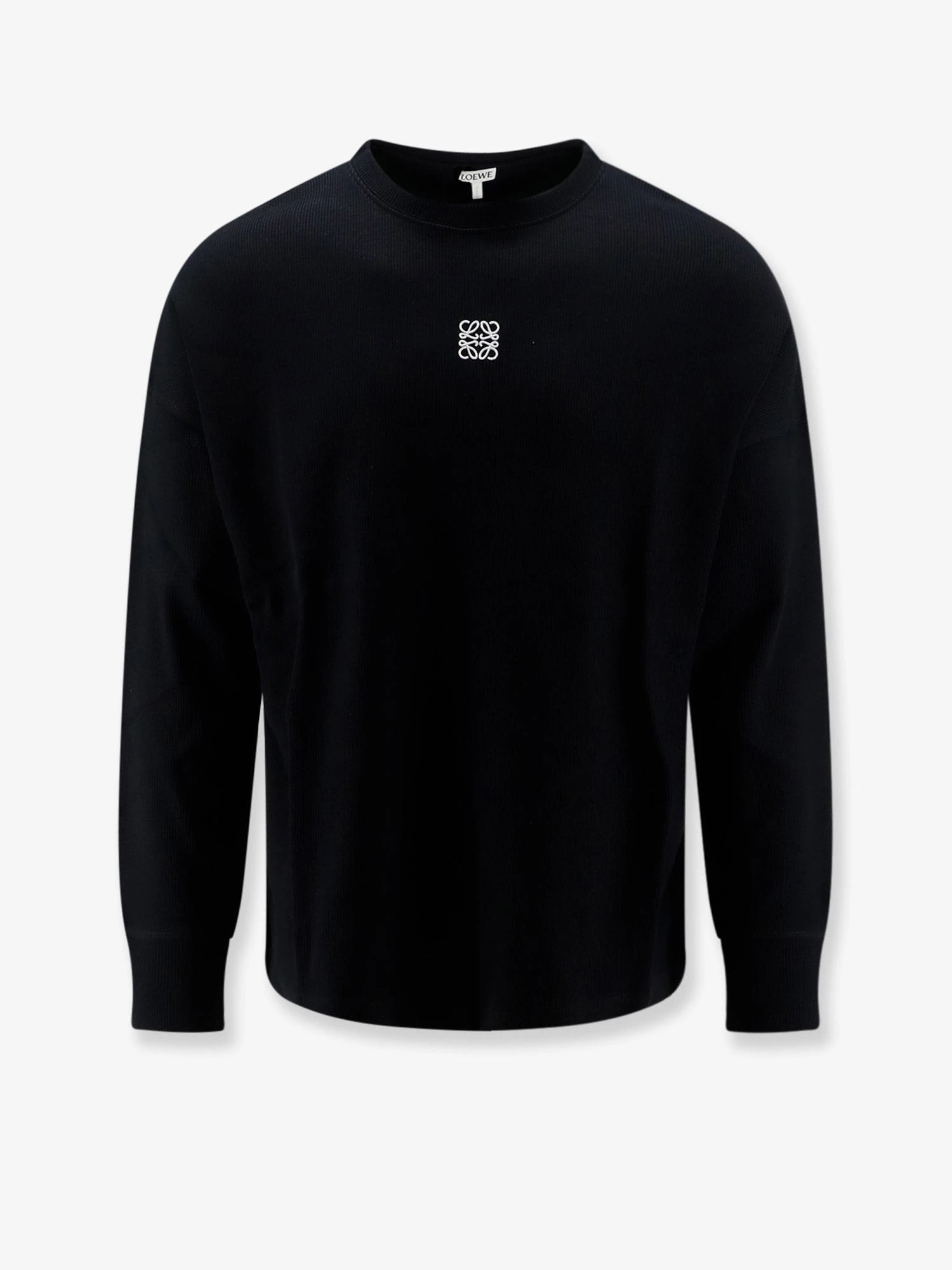 Ribbed cotton t-shirt