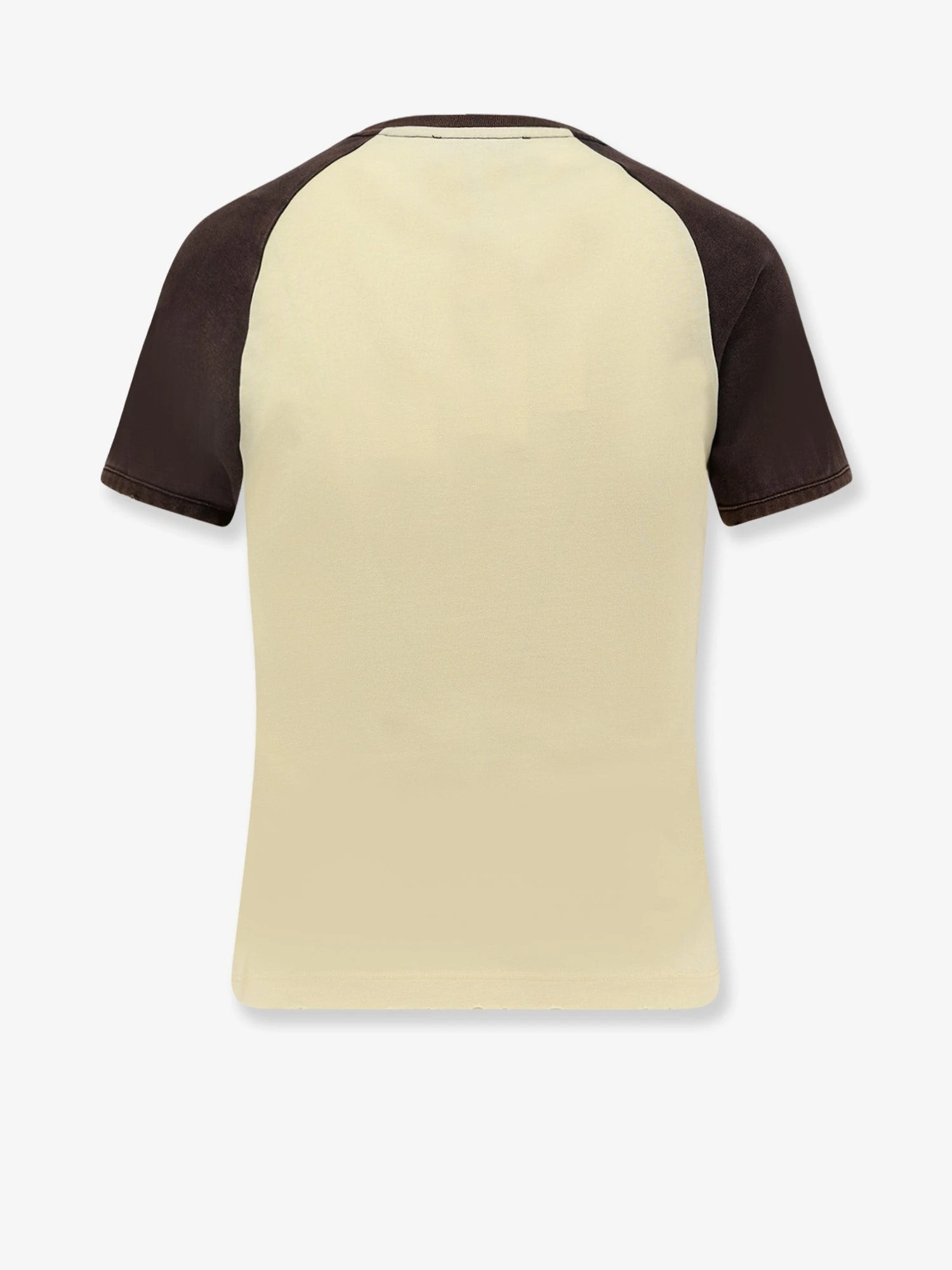 Cotton T-shirt with used effect