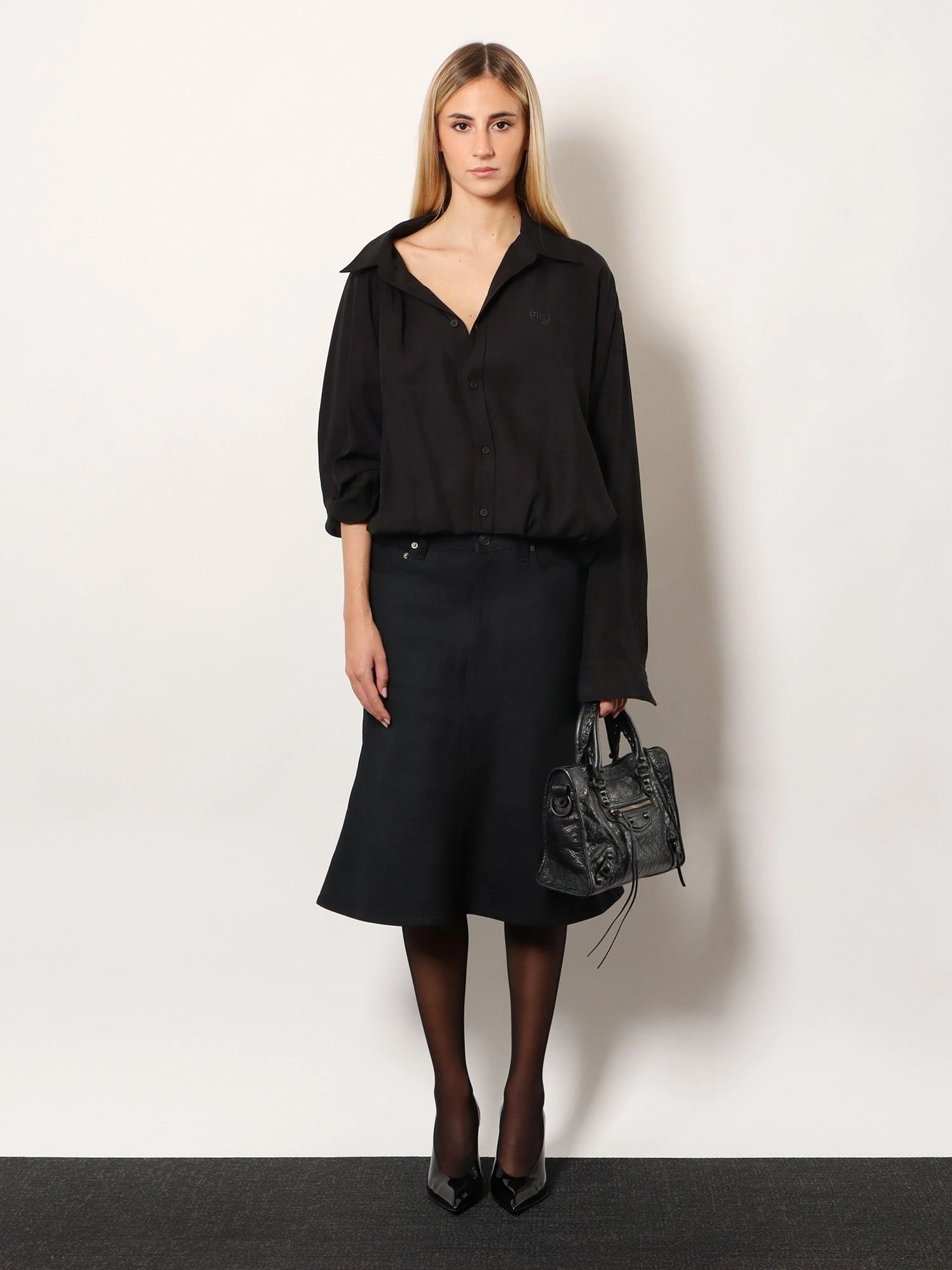 One shoulder lyocell shirt.webp