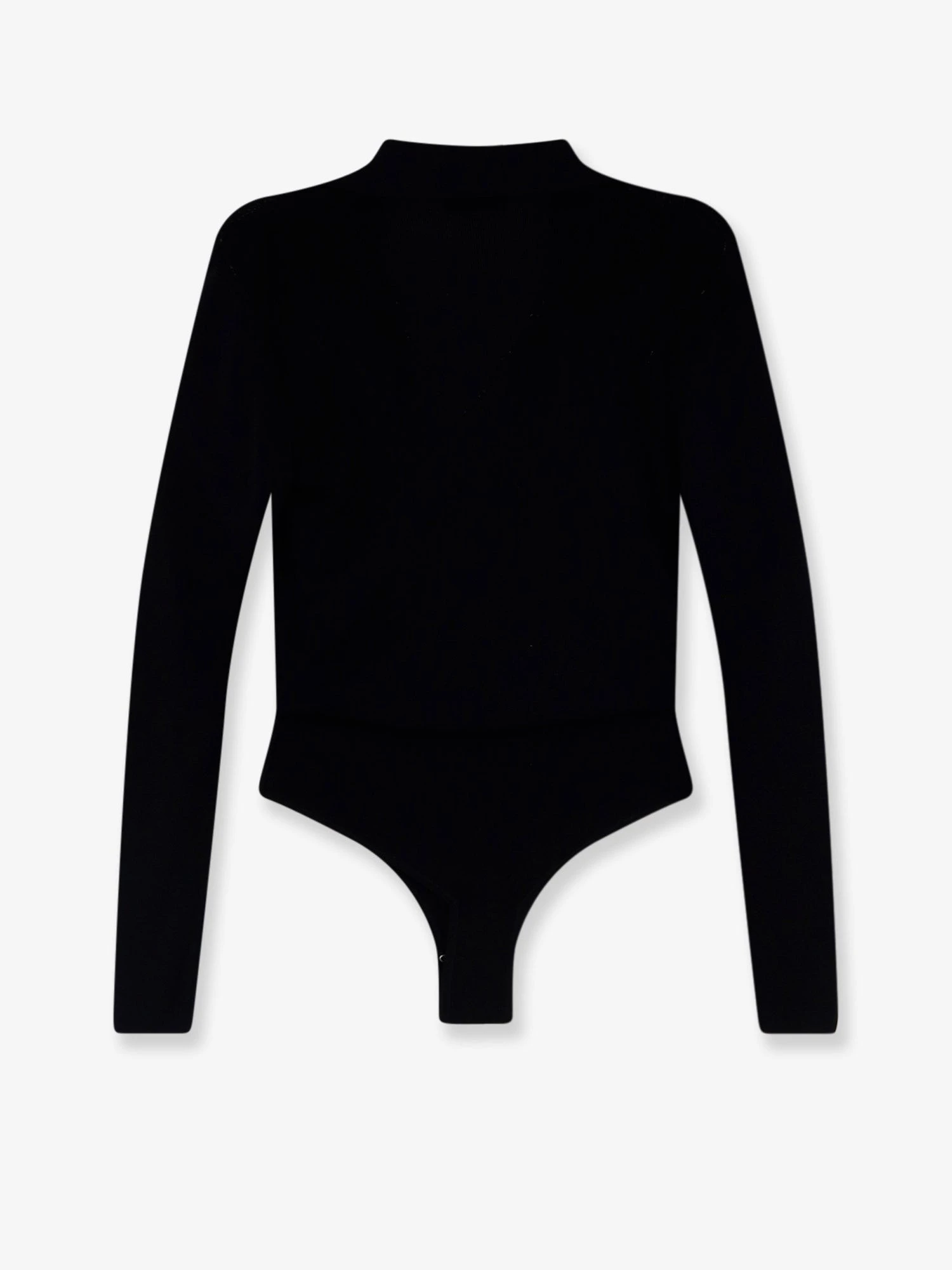 Viscose blend bodysuit with jewel charm detail