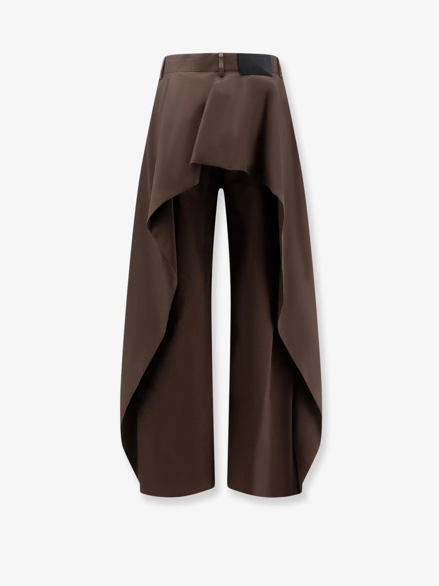 Cotton and silk blend trousers.webp