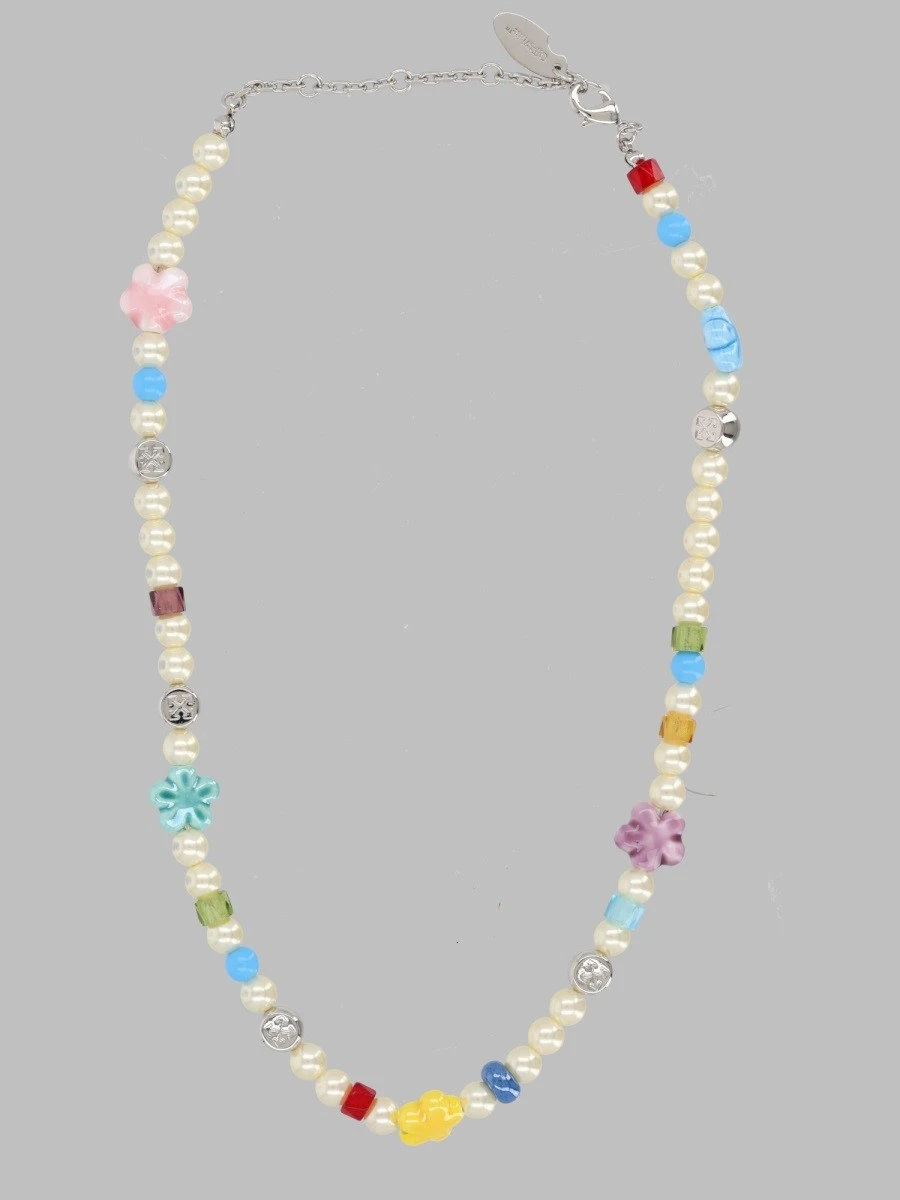 COLLANA CON PERLINE