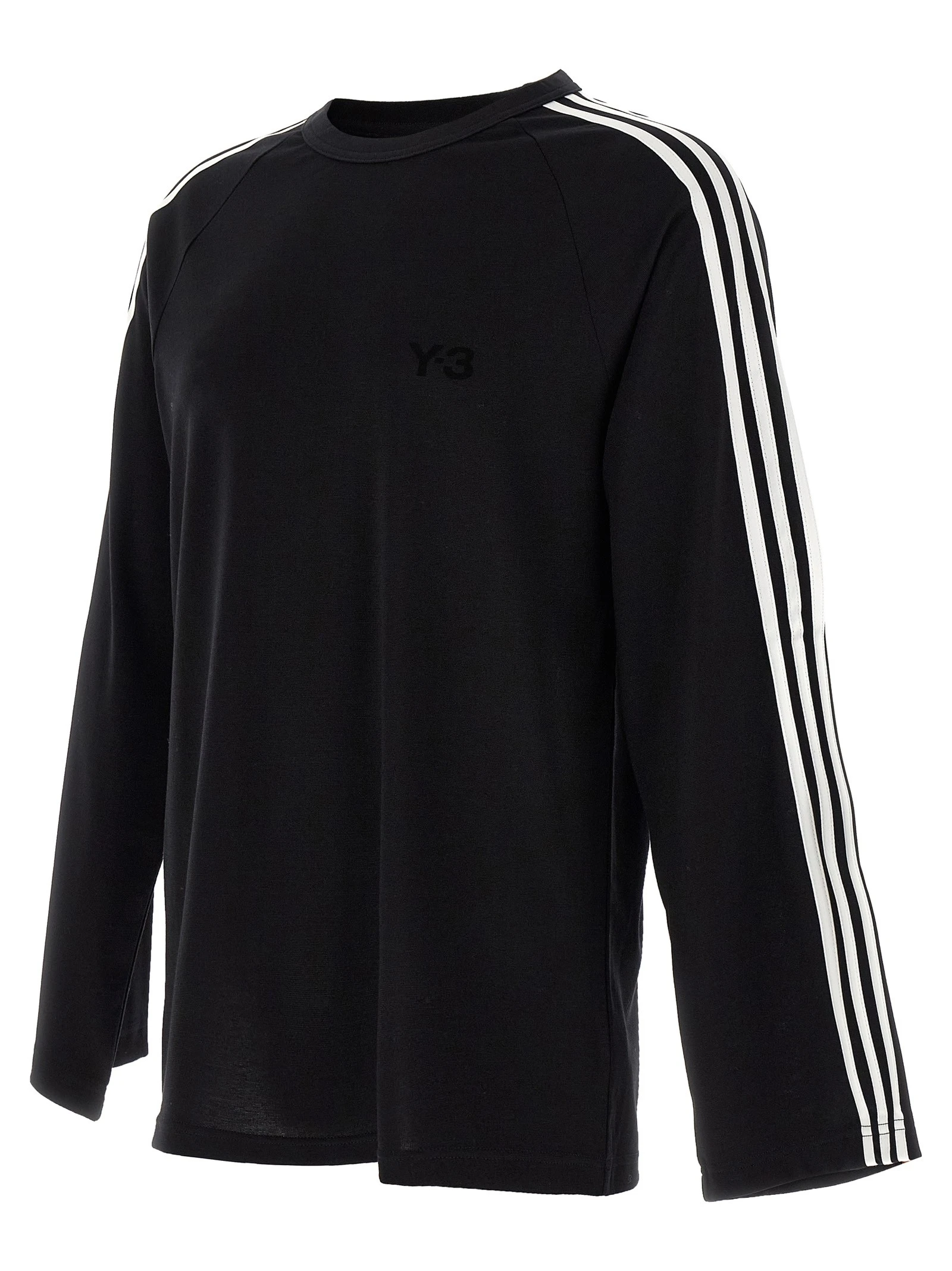 'Y-3 Long Sleeve Tee 3-Stripes' T-shirt