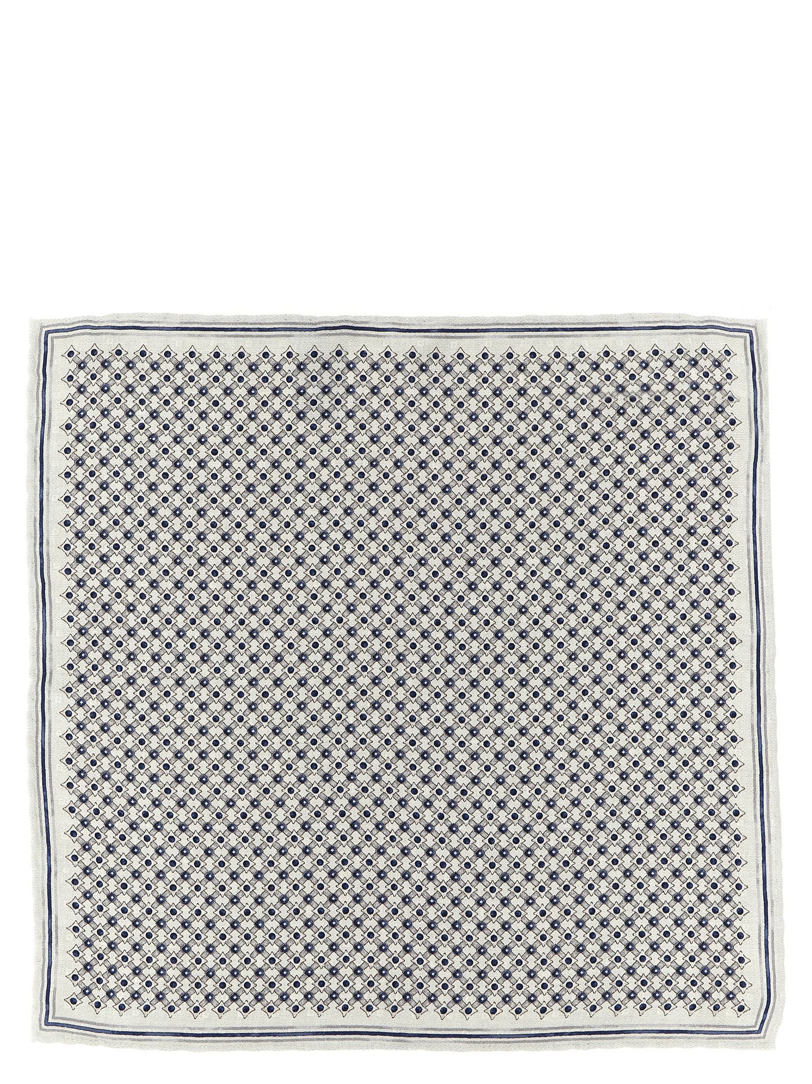 Double face silk pocket clutch bag