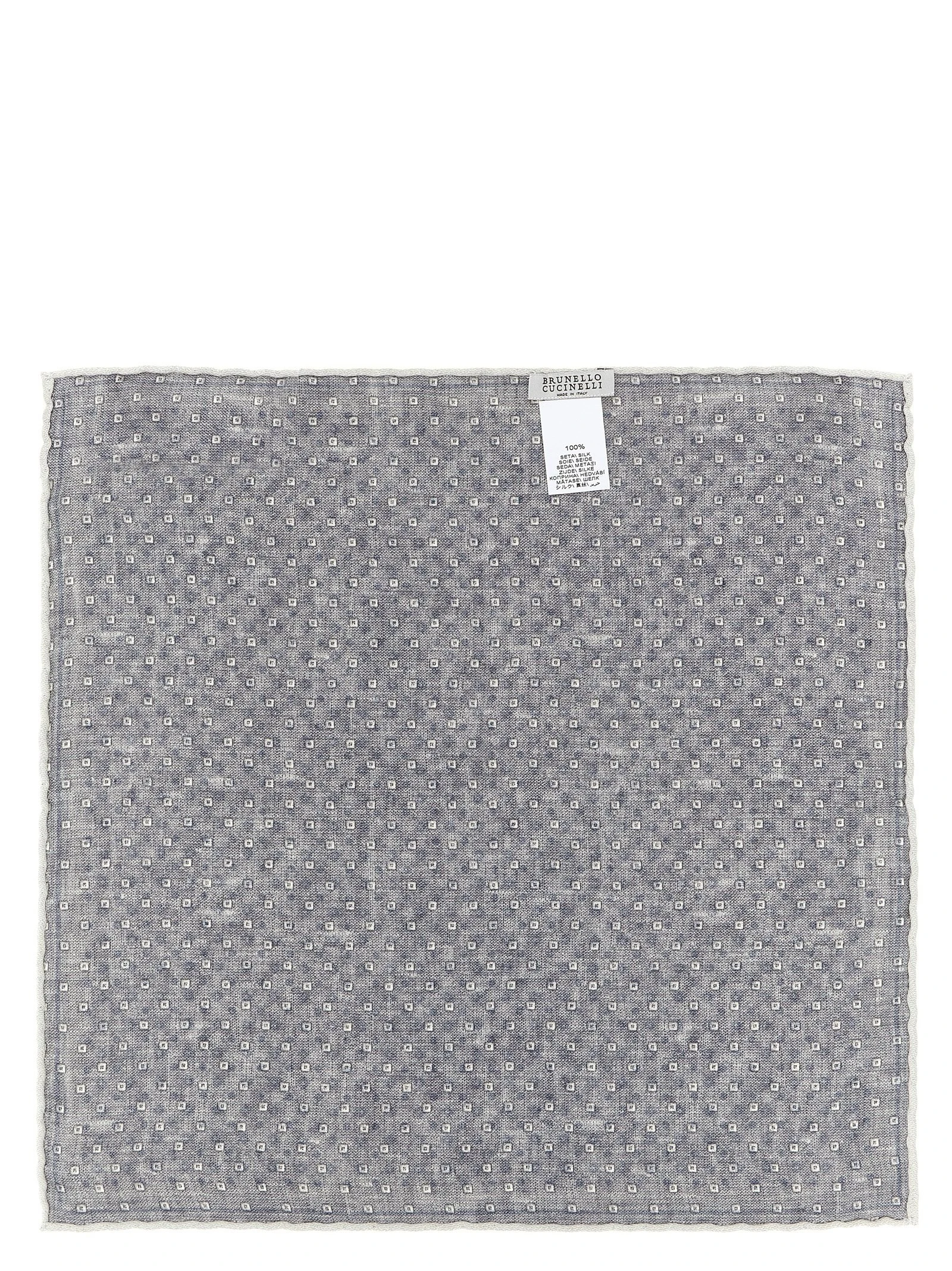 Double face silk pocket clutch bag