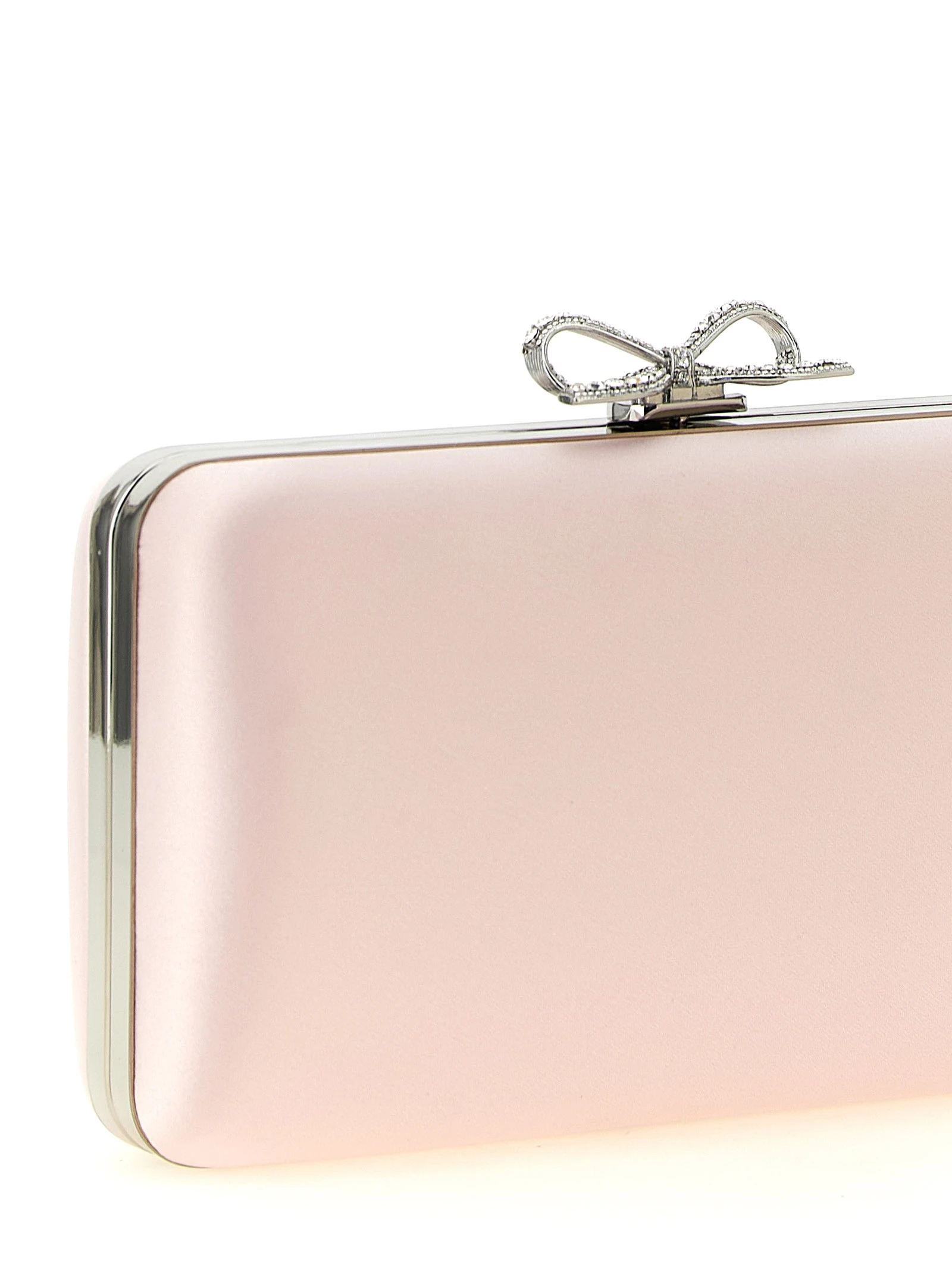 Satin clutch